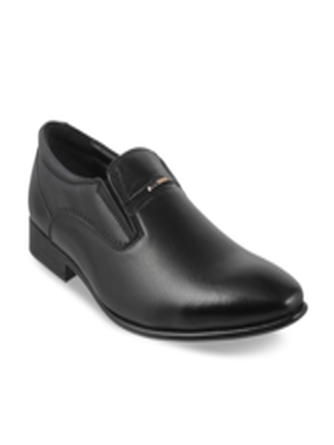 Buy Metro Men Black Leather Formal Shoes - Formal Shoes for Men 2060414 ...