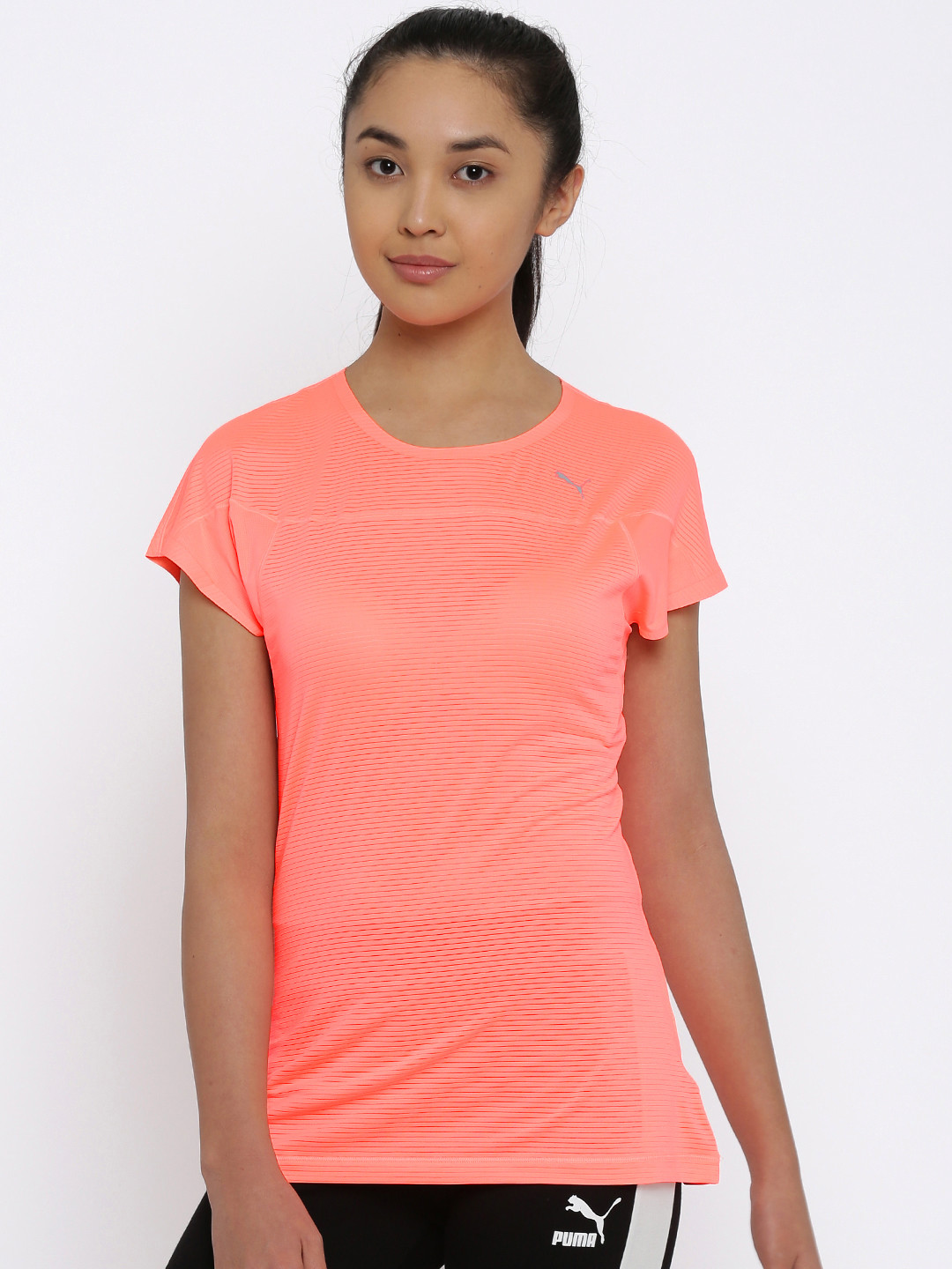 neon pink puma shirt