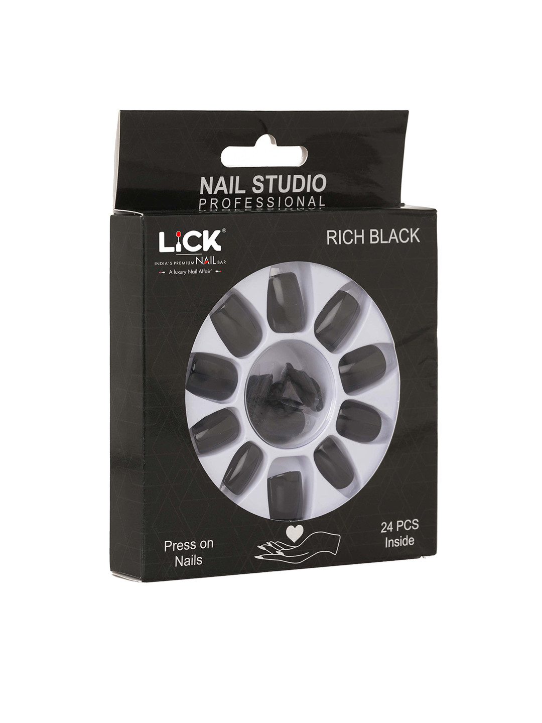 Buy LICK 24 Pieces Press On Nails Extension With Quick Dry Nail Glue