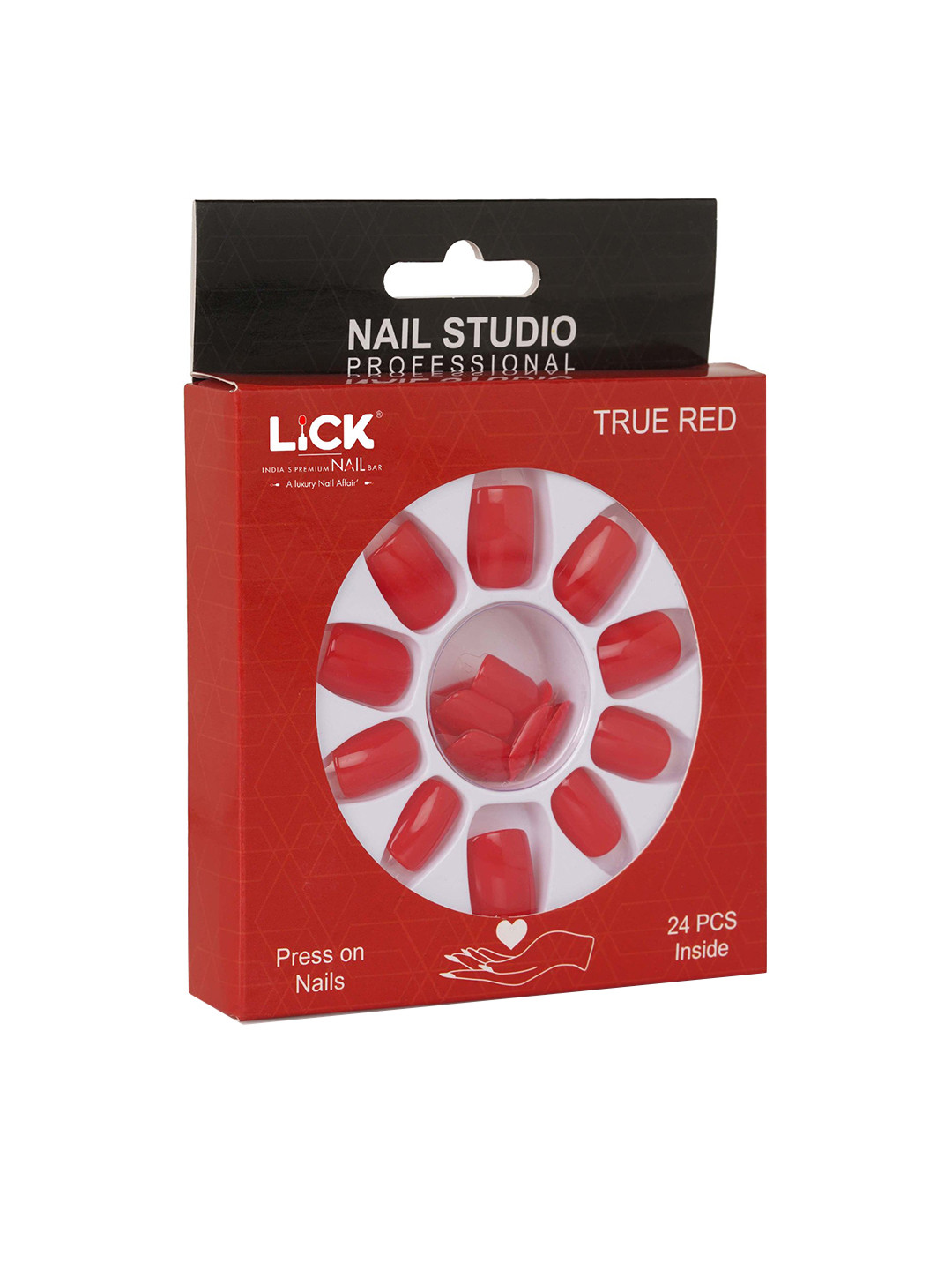 Buy LICK 24 Pieces Press On Nails Extension With Quick Dry Nail Glue