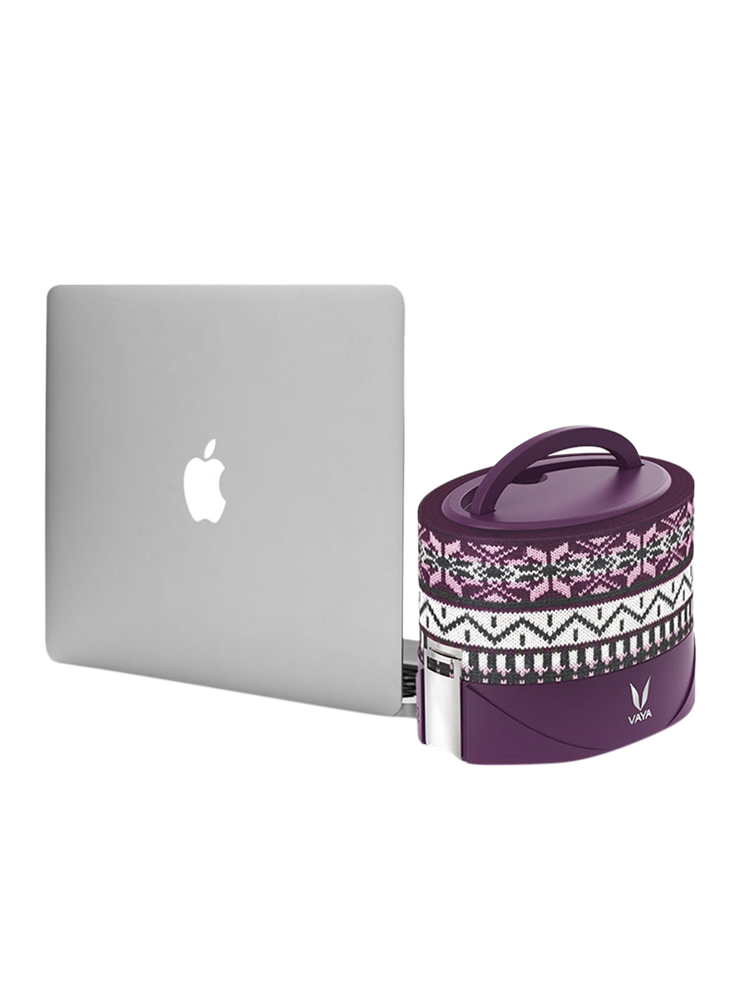 Buy Vaya Kids Tyffyn Flex Purple Microwave Safe Printed Lunch Box 600 ML Lunch Box for Unisex