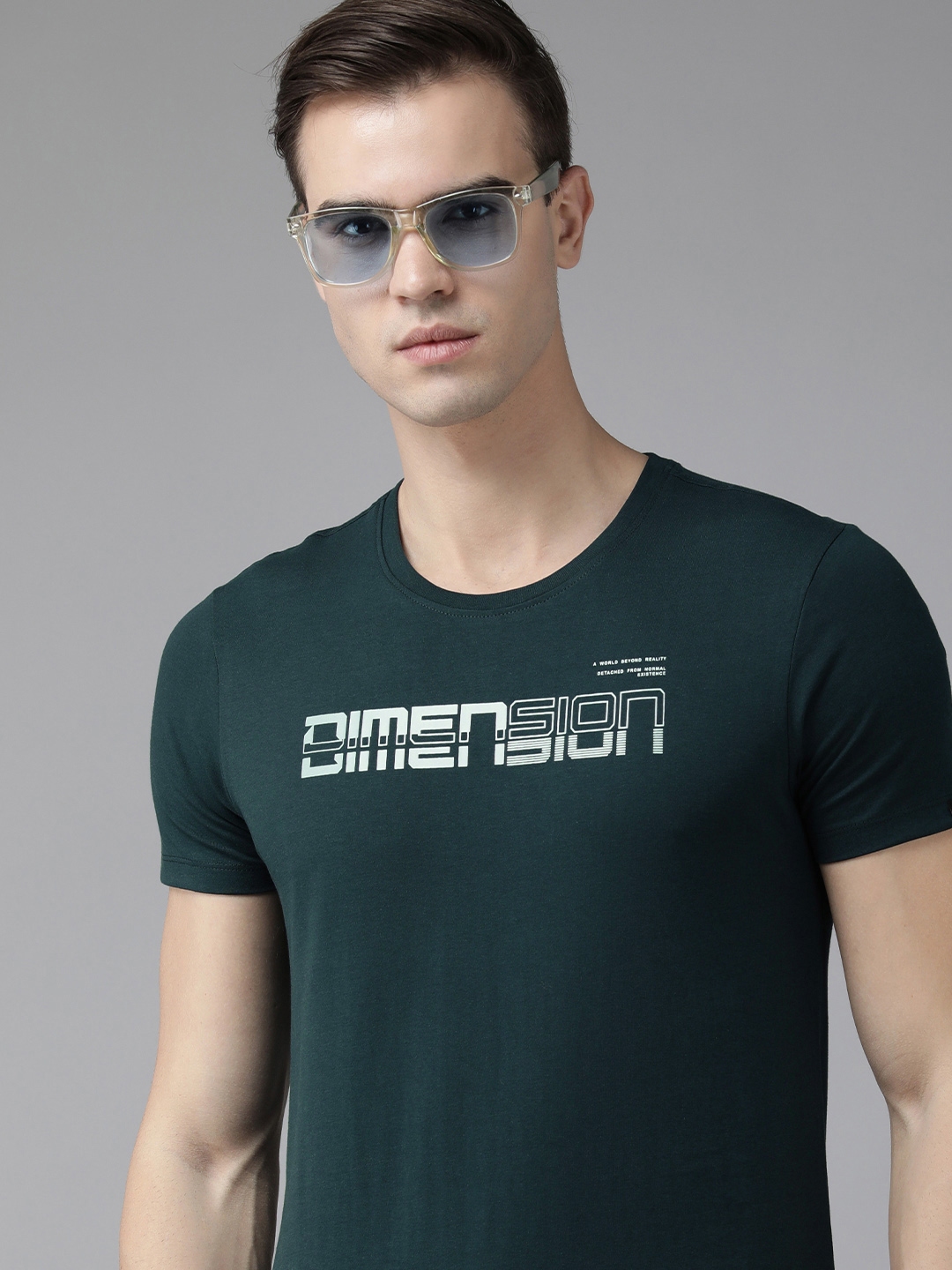 Buy SPYKAR Men Typography Printed Slim Fit T Shirt - Tshirts for Men ...