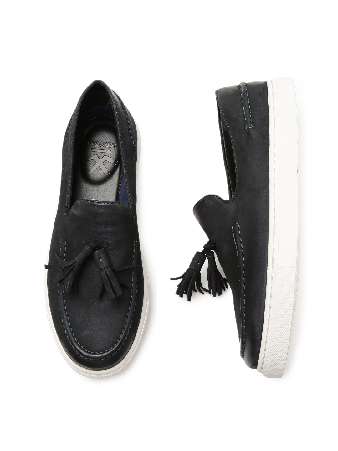 wrogn loafers for men