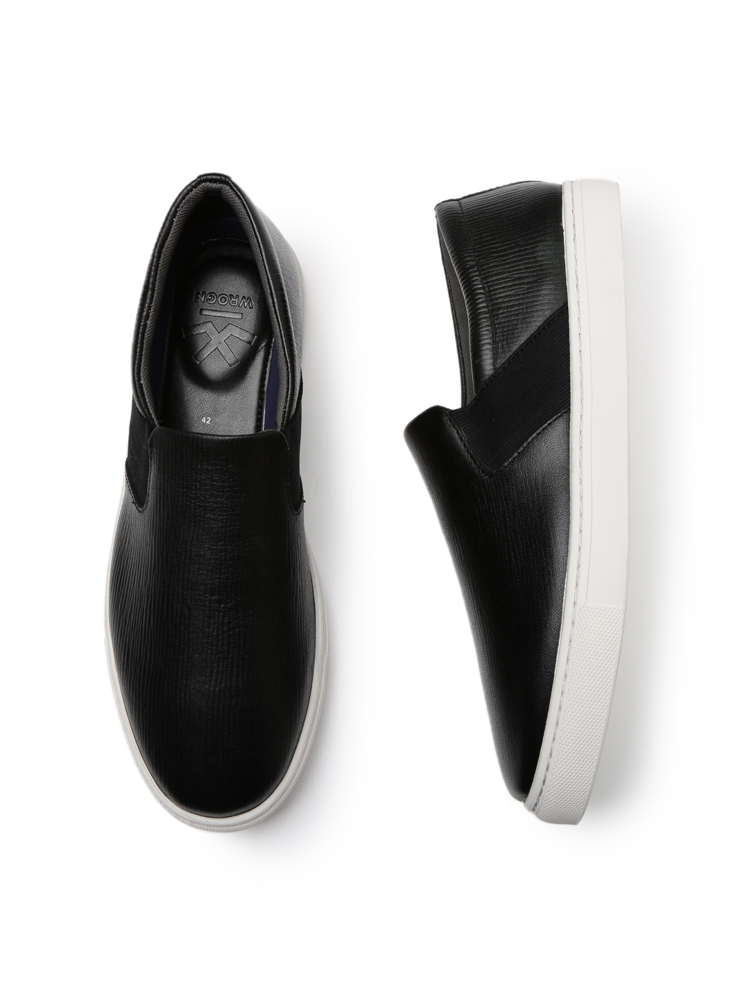 wrogn slip on sneakers
