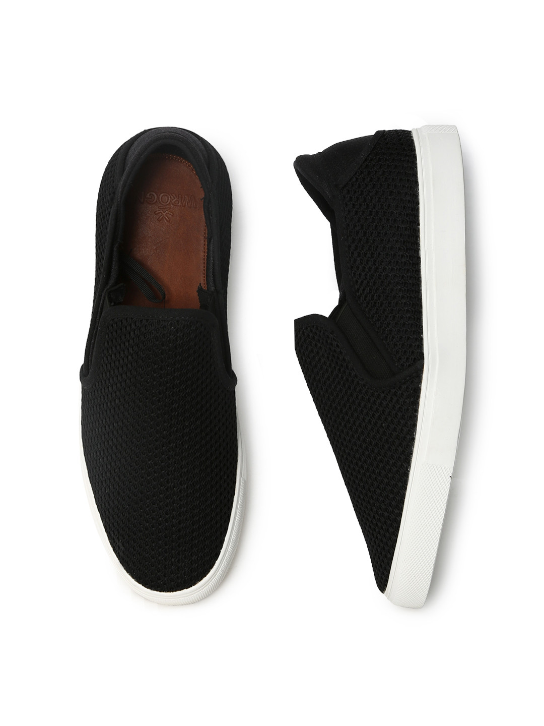 wrogn slip on sneakers