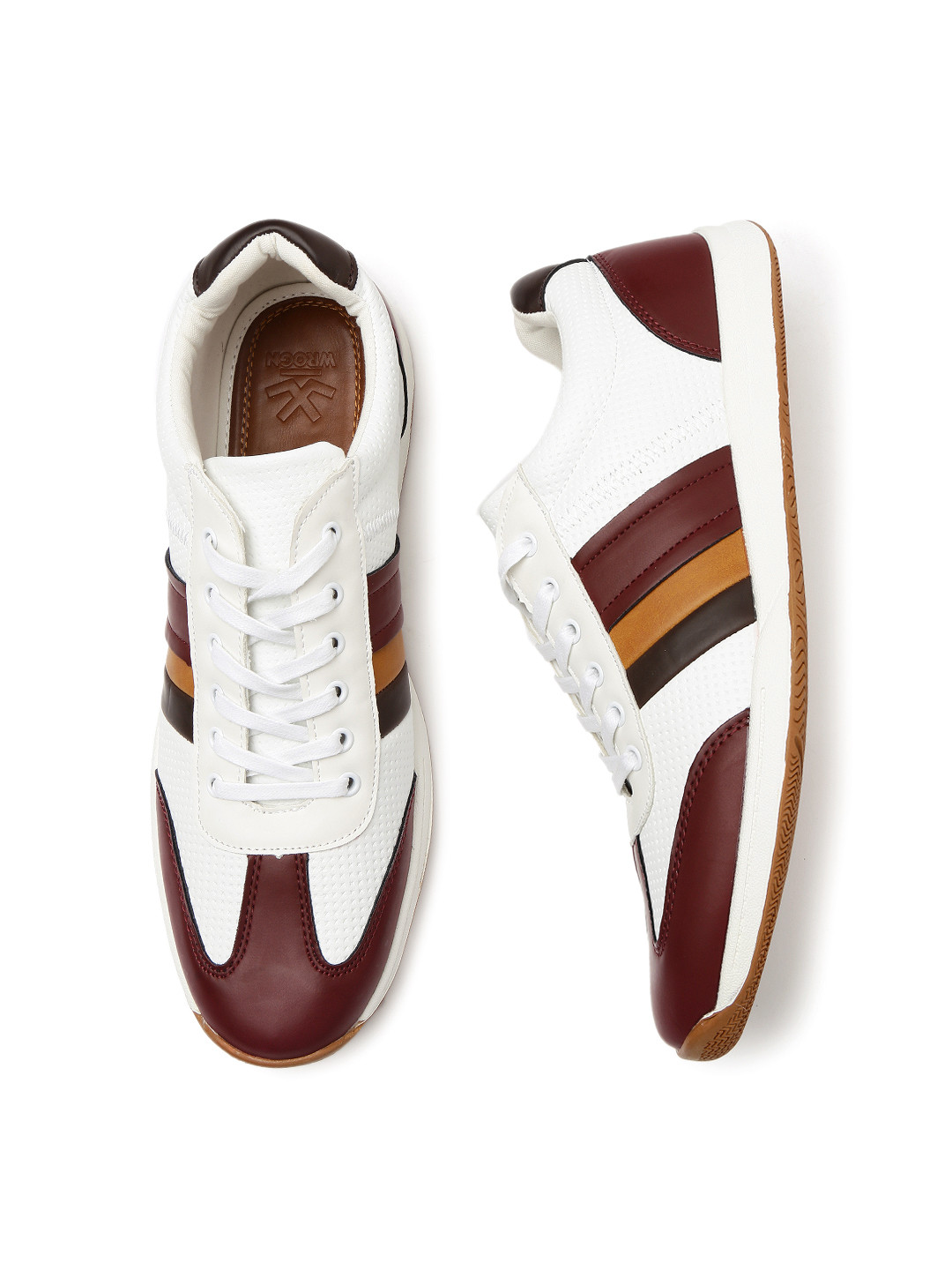 wrogn white sneakers