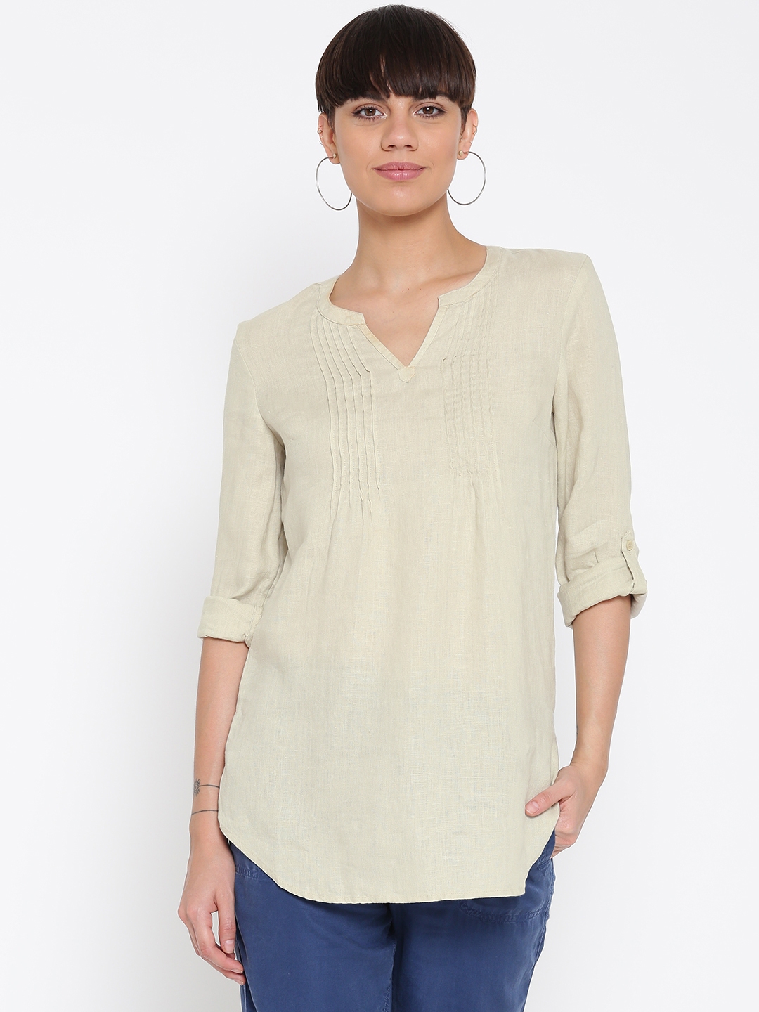 marks and spencer linen top
