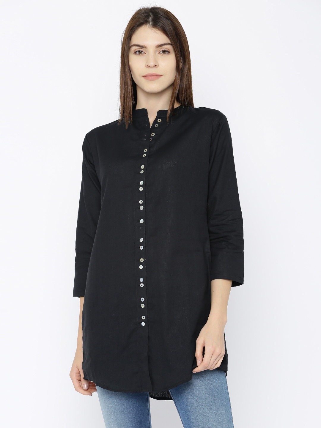 myntra overcoat kurtis