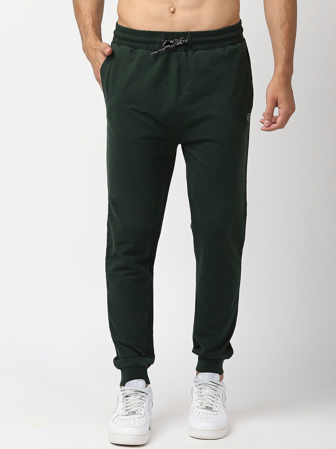 Green Pineapple Print Men's Joggers main image 1
