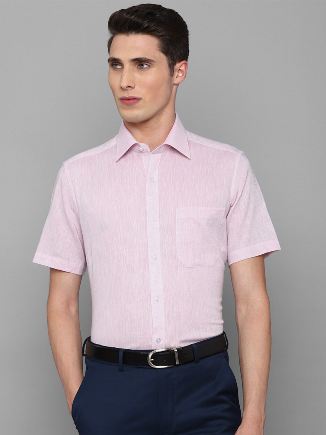 Buy Louis Philippe Men Pink Formal Shirt Shirts for Men 20626530 Myntra