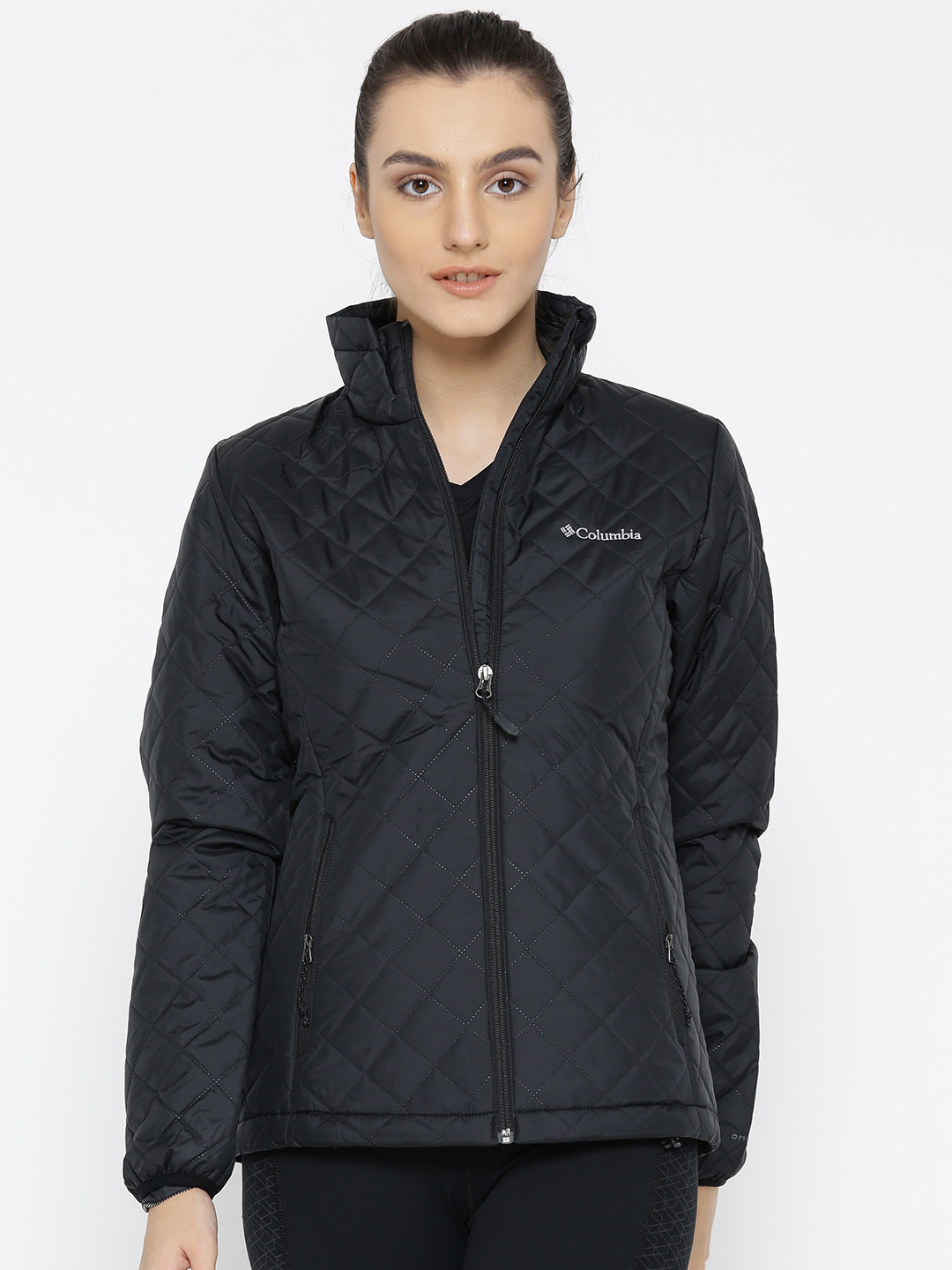 Buy Columbia Women Black Dualistic Solid Insulator Quilted Hiking