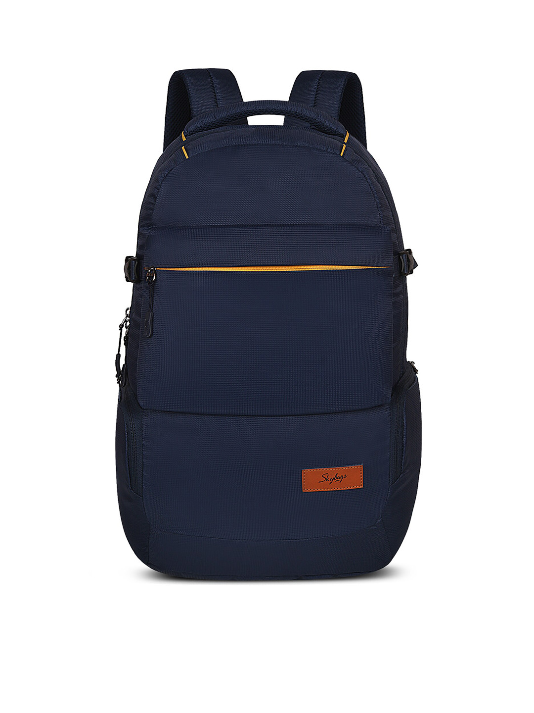 Solid Backpack Buy Skybags Unisex Blue & Yellow Solid Backpack - Backpacks for Unisex ...