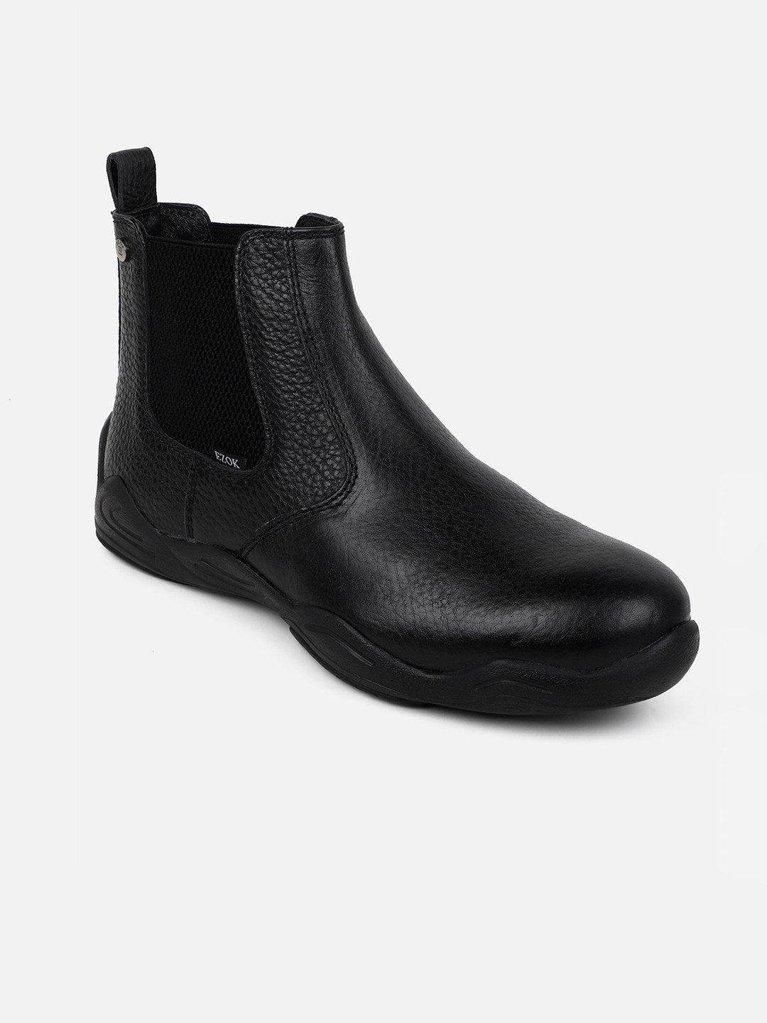 Buy EZOK Men Black Leather Chelsea Boots Boots for Men 20667774 Myntra