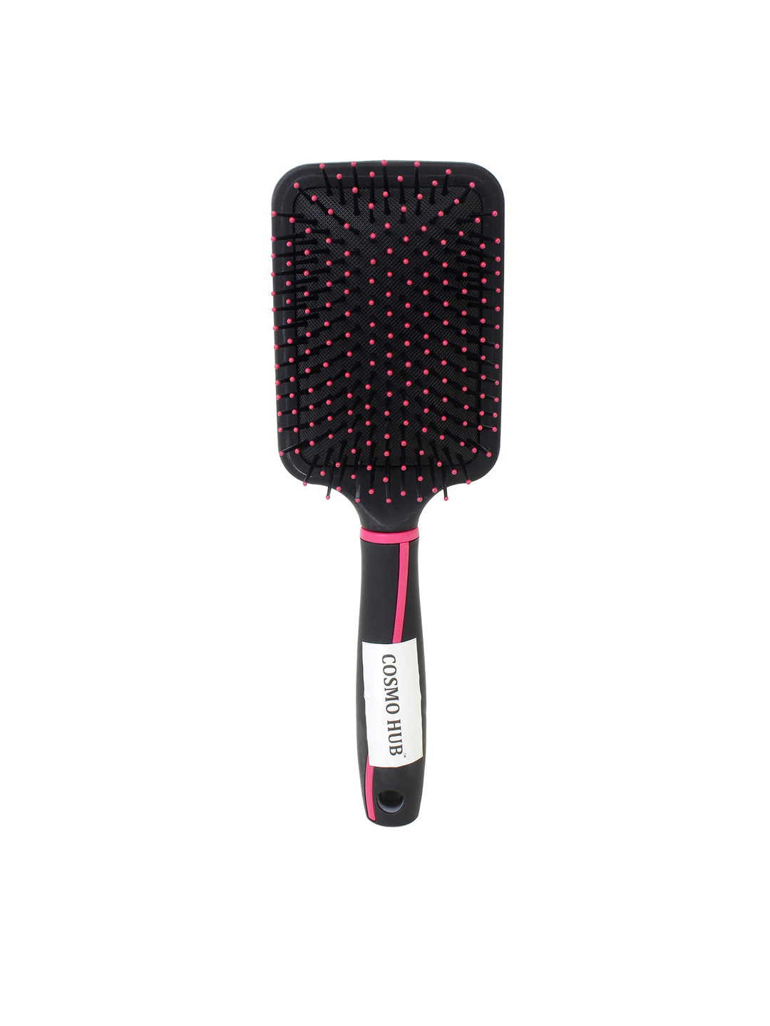 Buy COSMO HUB Black Broad Square Brush Hair Brush And Comb for Unisex