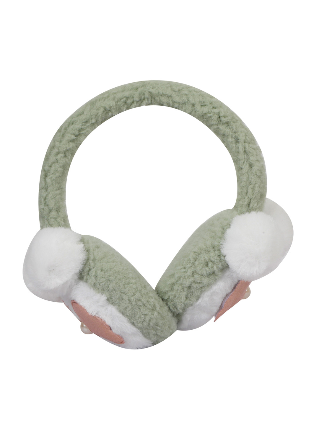 Buy FabSeasons Green Fur Ear Muffs Mufflers for Unisex 20685020 Myntra