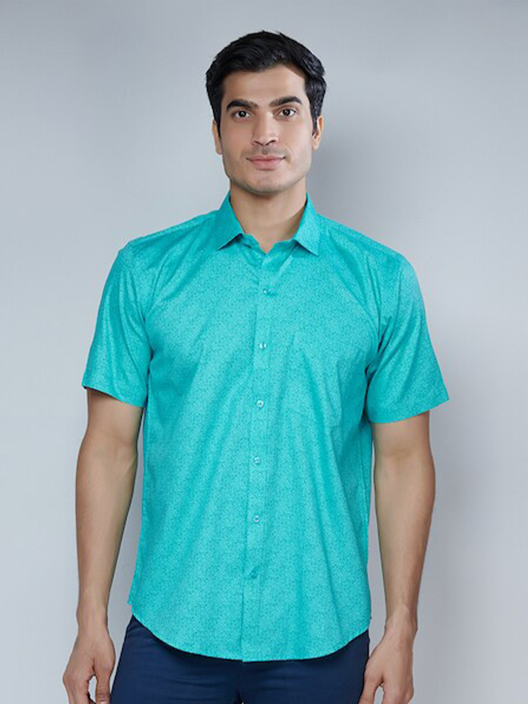 Buy MARK & ALBERT Men Classic Slim Fit Printed Casual Shirt Shirts