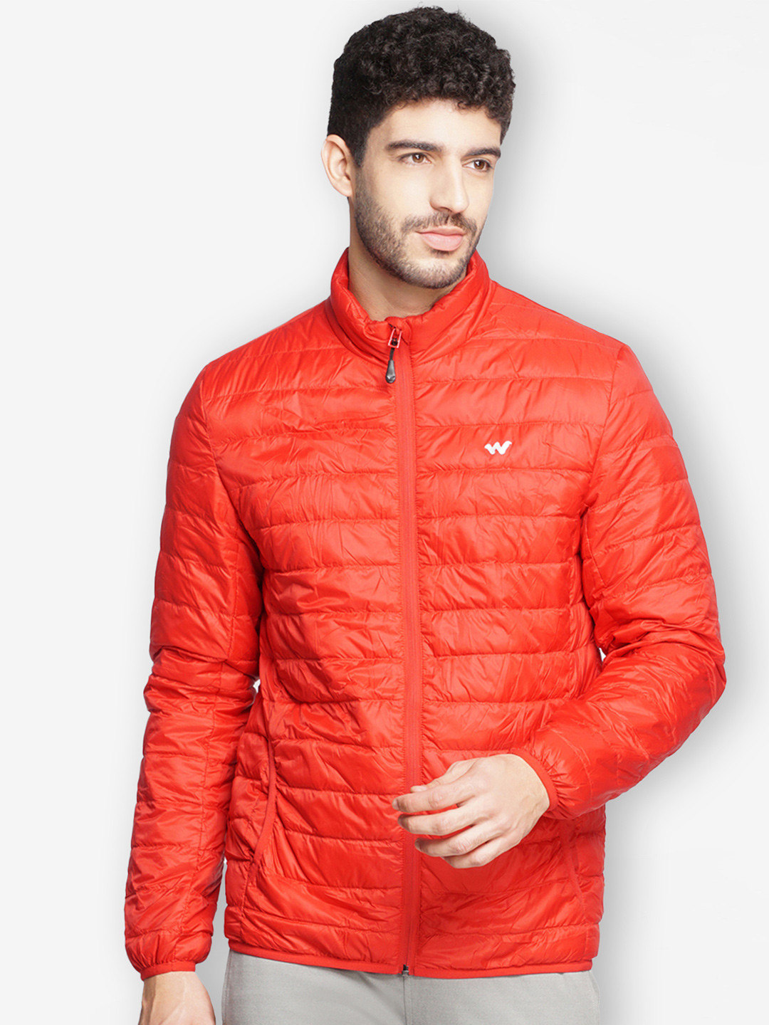 Buy Wildcraft Men Red Down Fill Water Resistant Outdoor Puffer Jacket