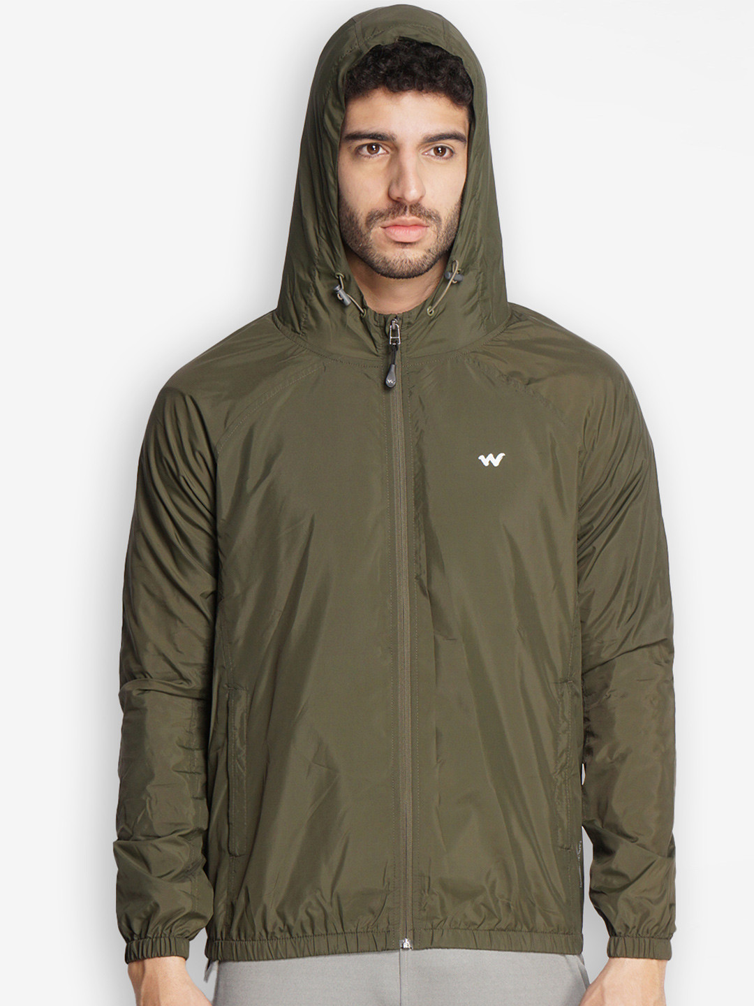 Buy Wildcraft Men Olive Green Water Resistant Biker Jacket Jackets