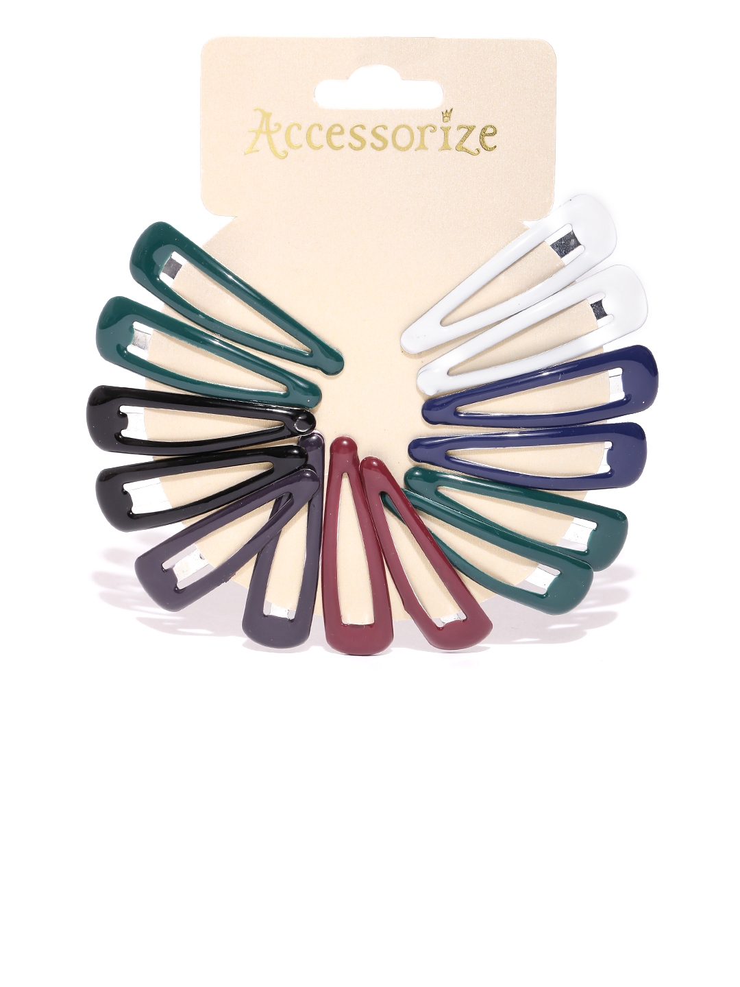 Buy Accessorize Set Of 14 Tic Tac Hair Clips - Hair Accessory for Women ...