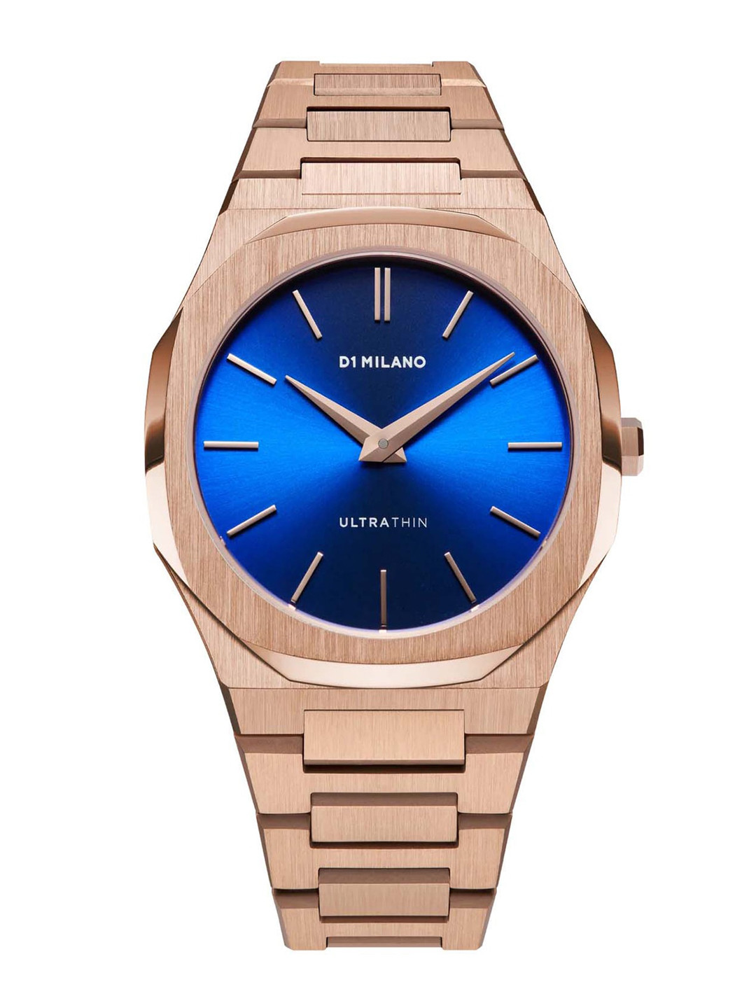 Buy D1 Milano Women Ultra Thin Bracelet Blue Sunray Finishing Dial