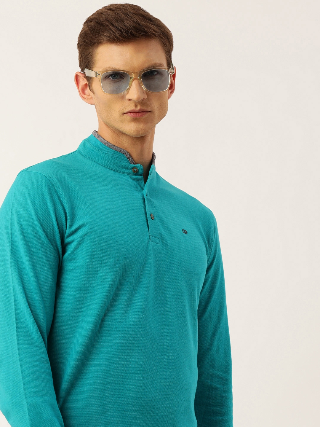 Buy Peter England Men Henley Neck T Shirt Tshirts for Men 20716764