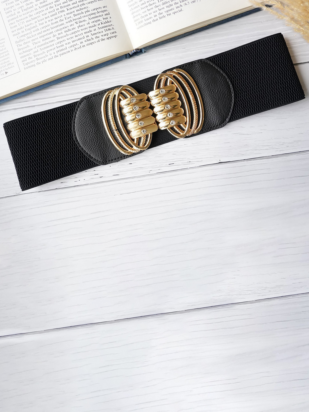 Buy Diva Dale Women Black Embellished Belt Belts for Women 20723186