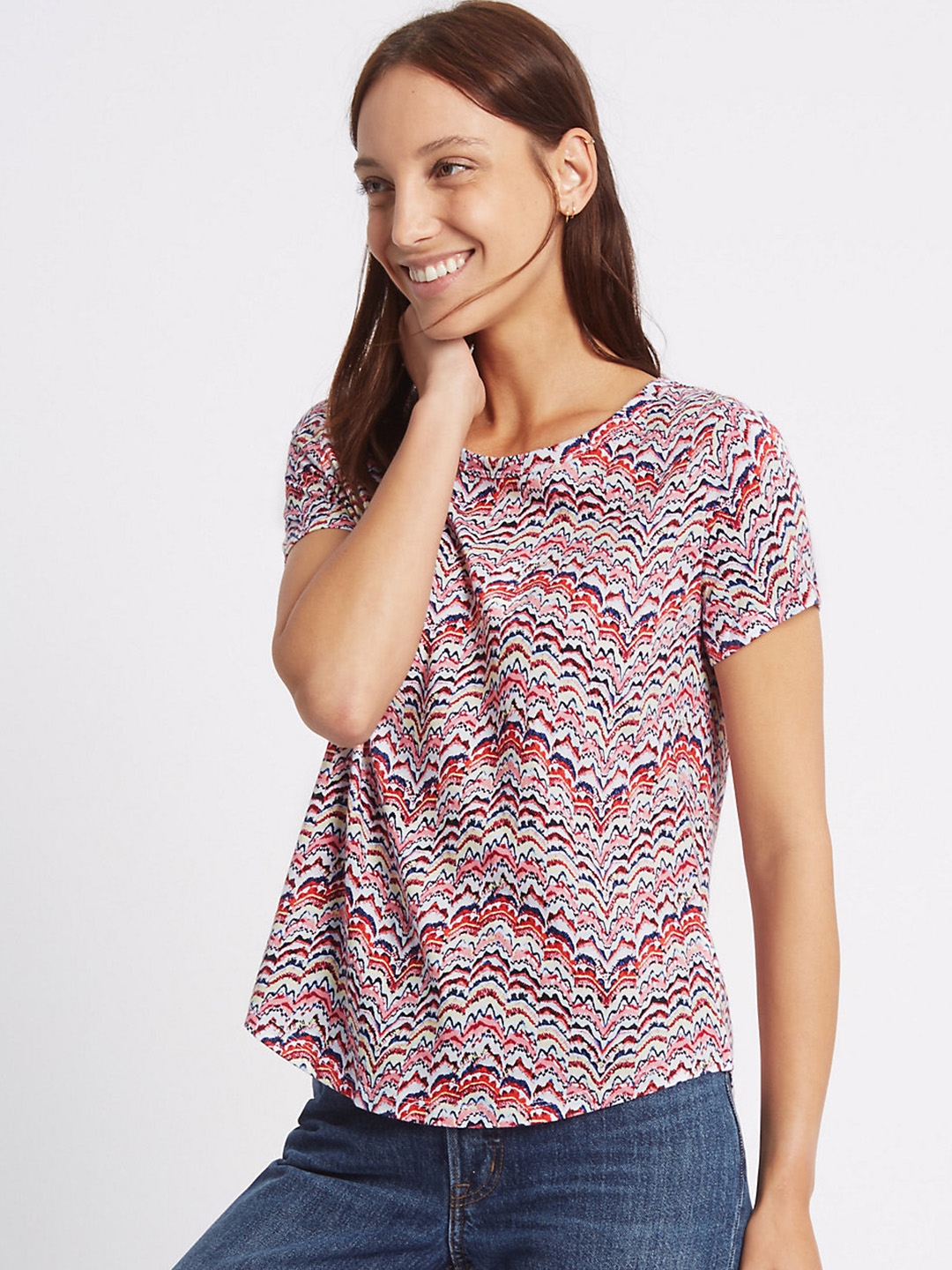 ladies t shirts at marks and spencer