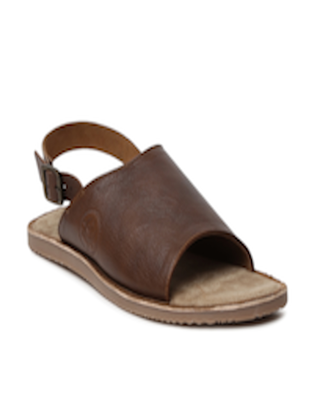 Buy U S Polo  Assn Men  Brown  Cambridge Leather Sandals  