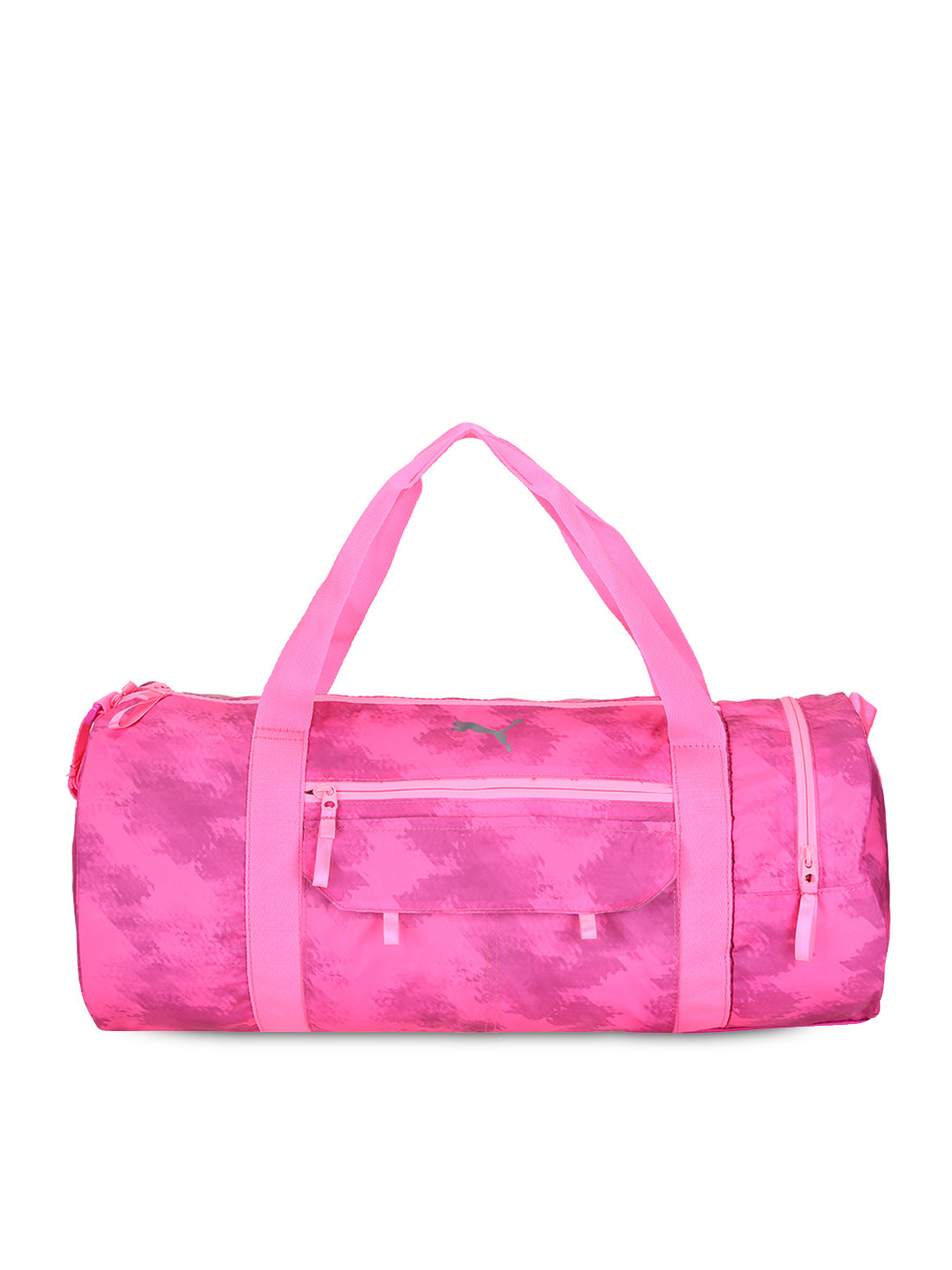Buy Puma Women Pink Printed Fit AT Sports Duffel Bag Duffel Bag for