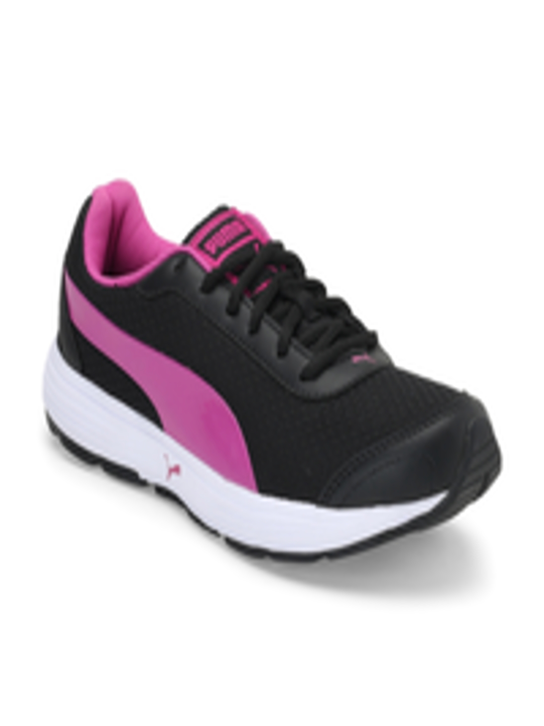 Buy Puma Women Black & Pink Reef Wns DP Running Shoes - Sports Shoes ...