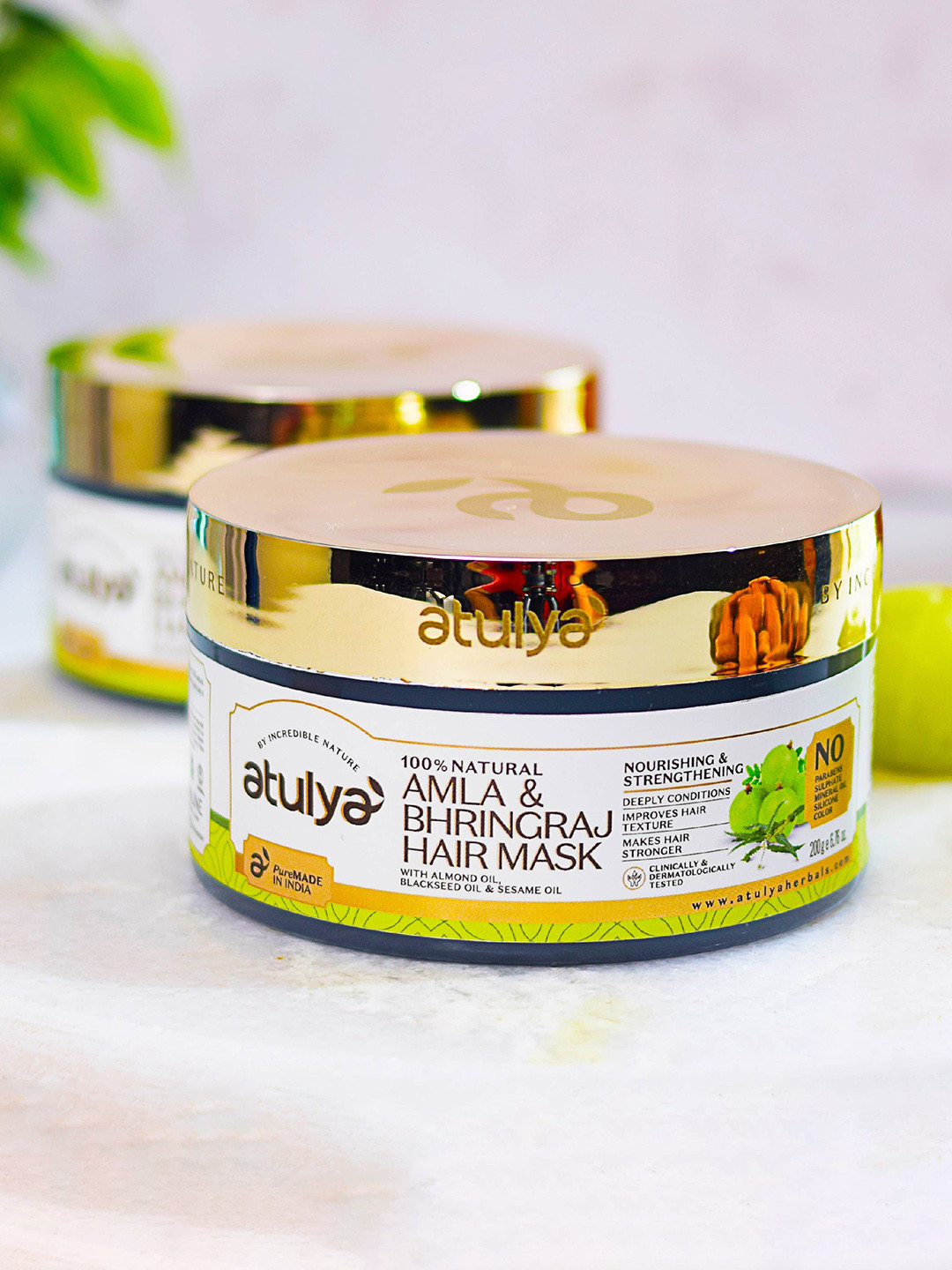 Buy Atulya Amla Bhringraj Hair Mask Hair Masks for Unisex 20754904
