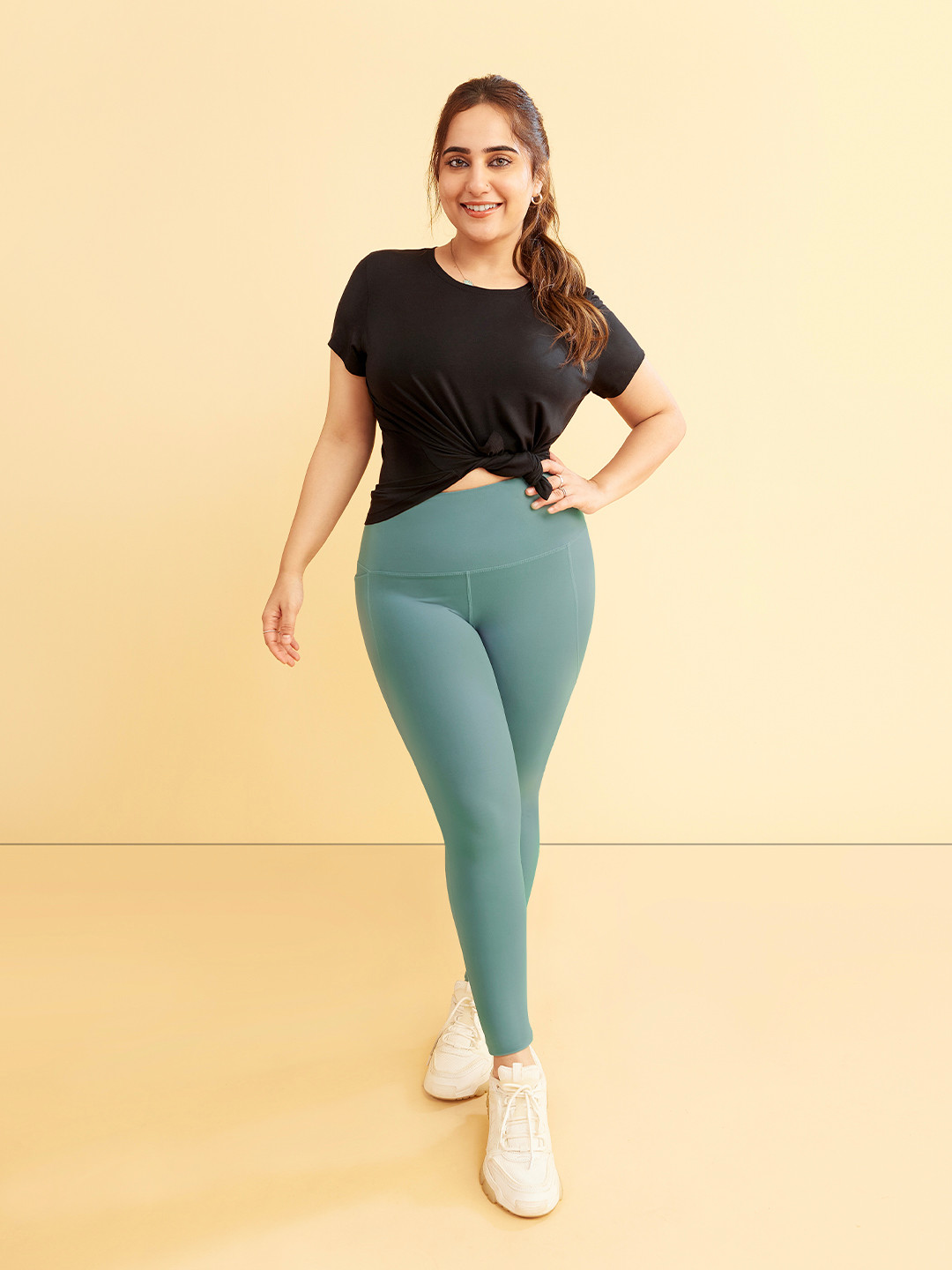 Buy Women Sweat Absorbent Super Stretchy & High Waisted The