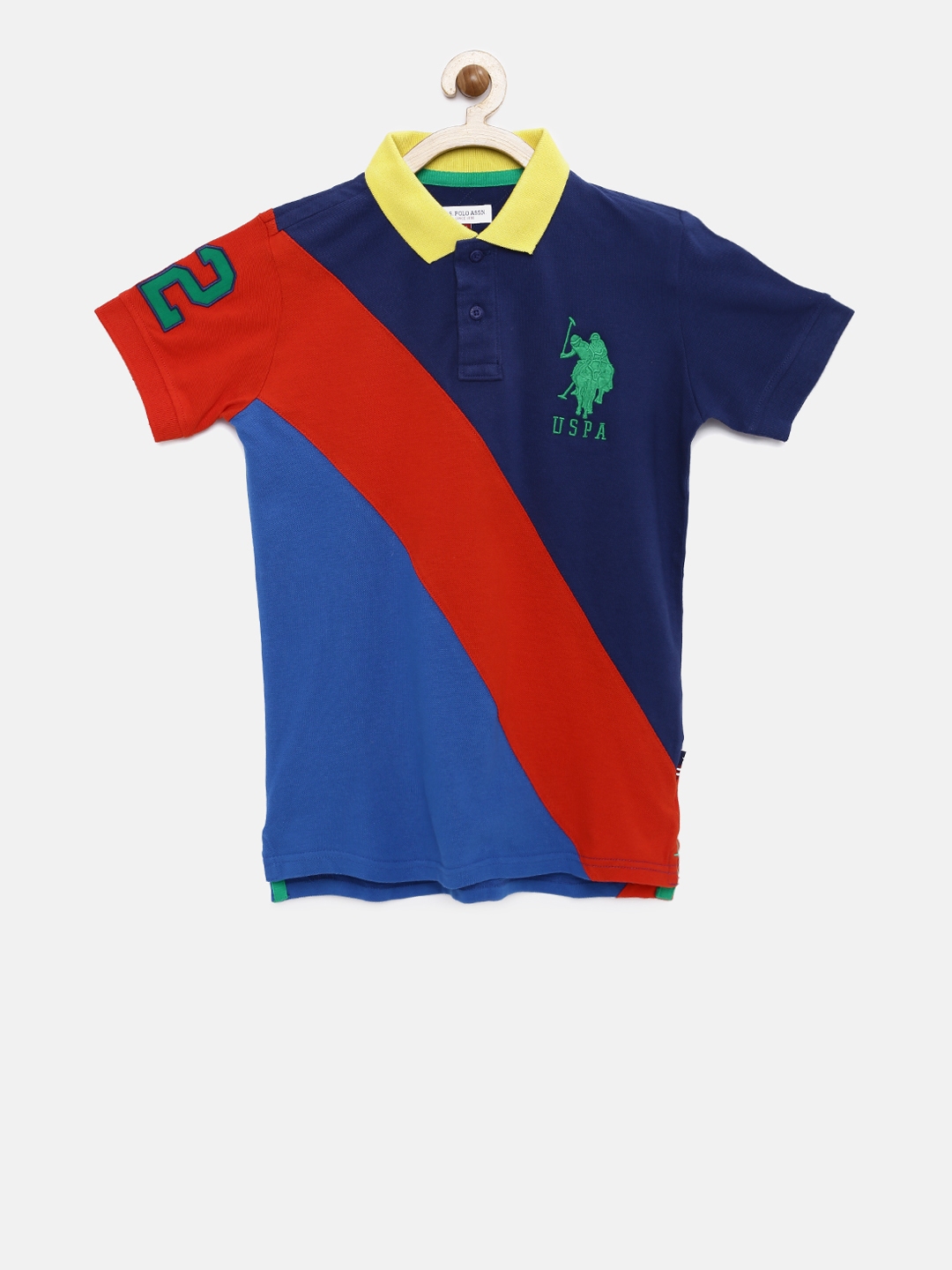 boys navy blue polo shirts