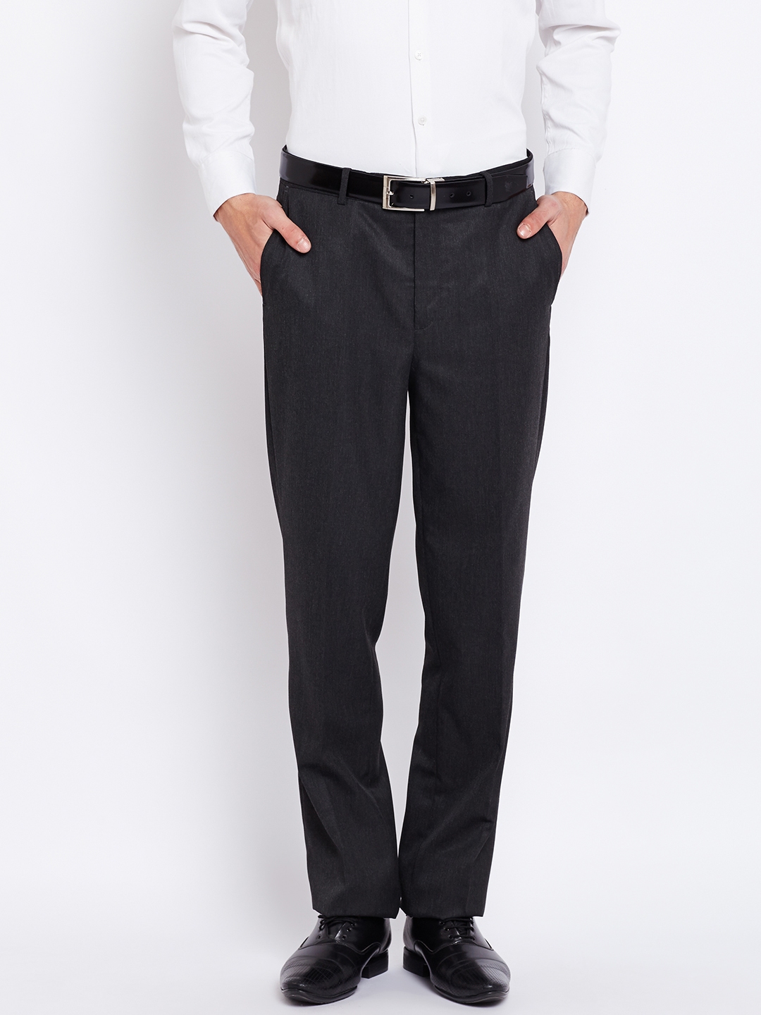 mens formal grey trousers