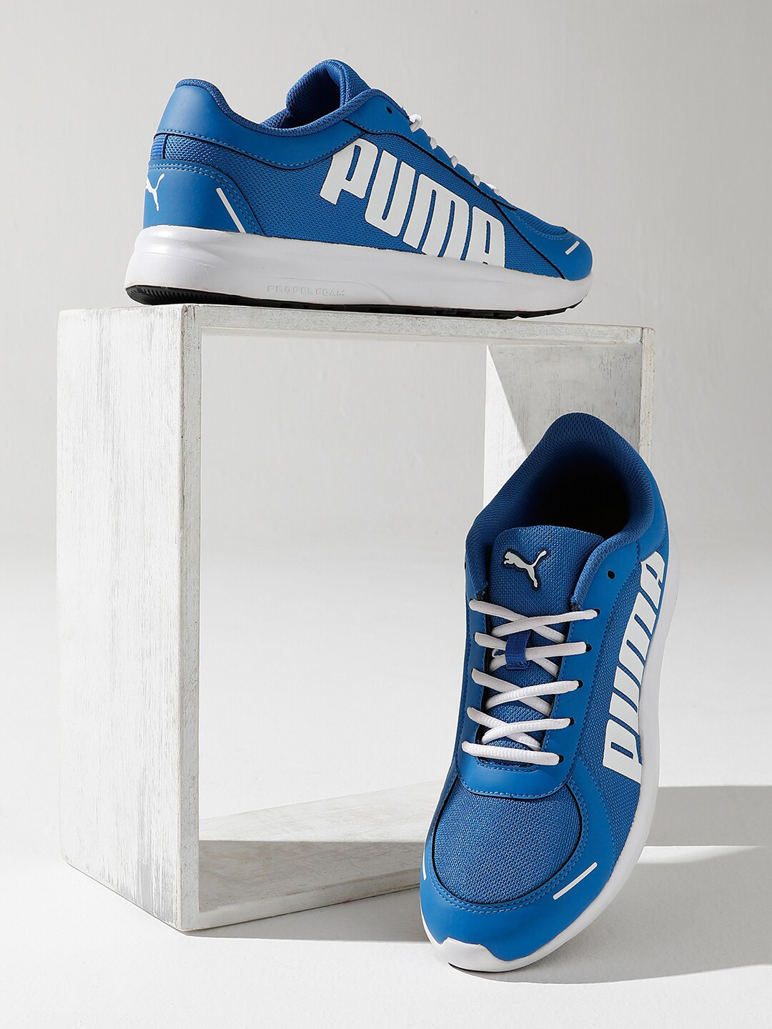 Buy Puma Men Blue Seawalk Textile Running Shoes Sports Shoes for Men