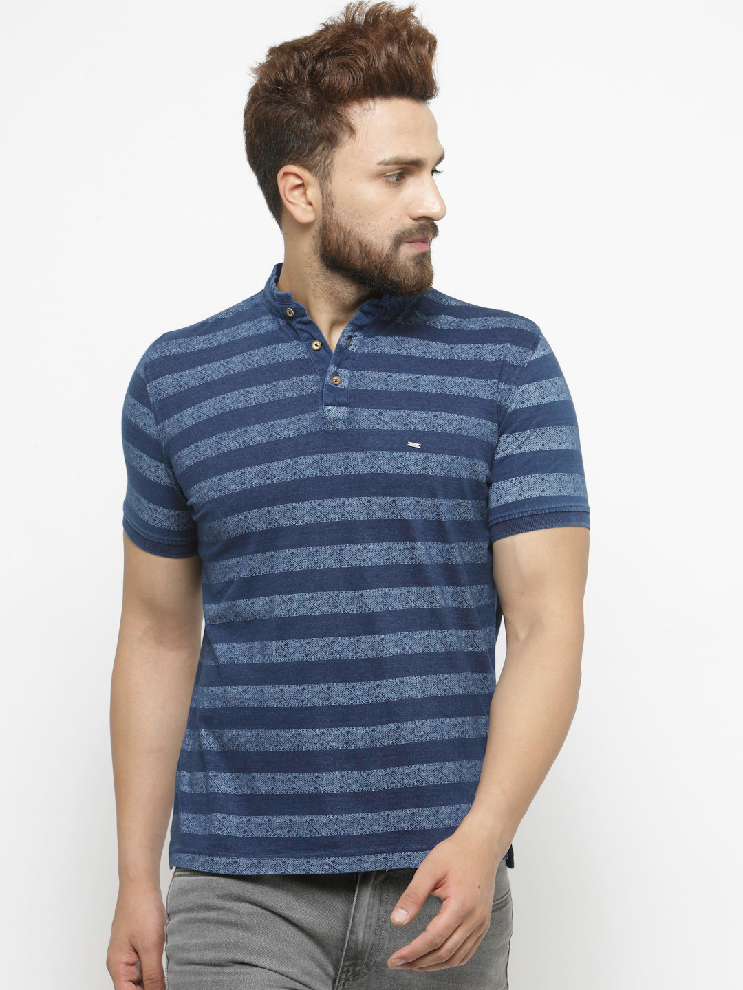 indian terrain collar t shirts