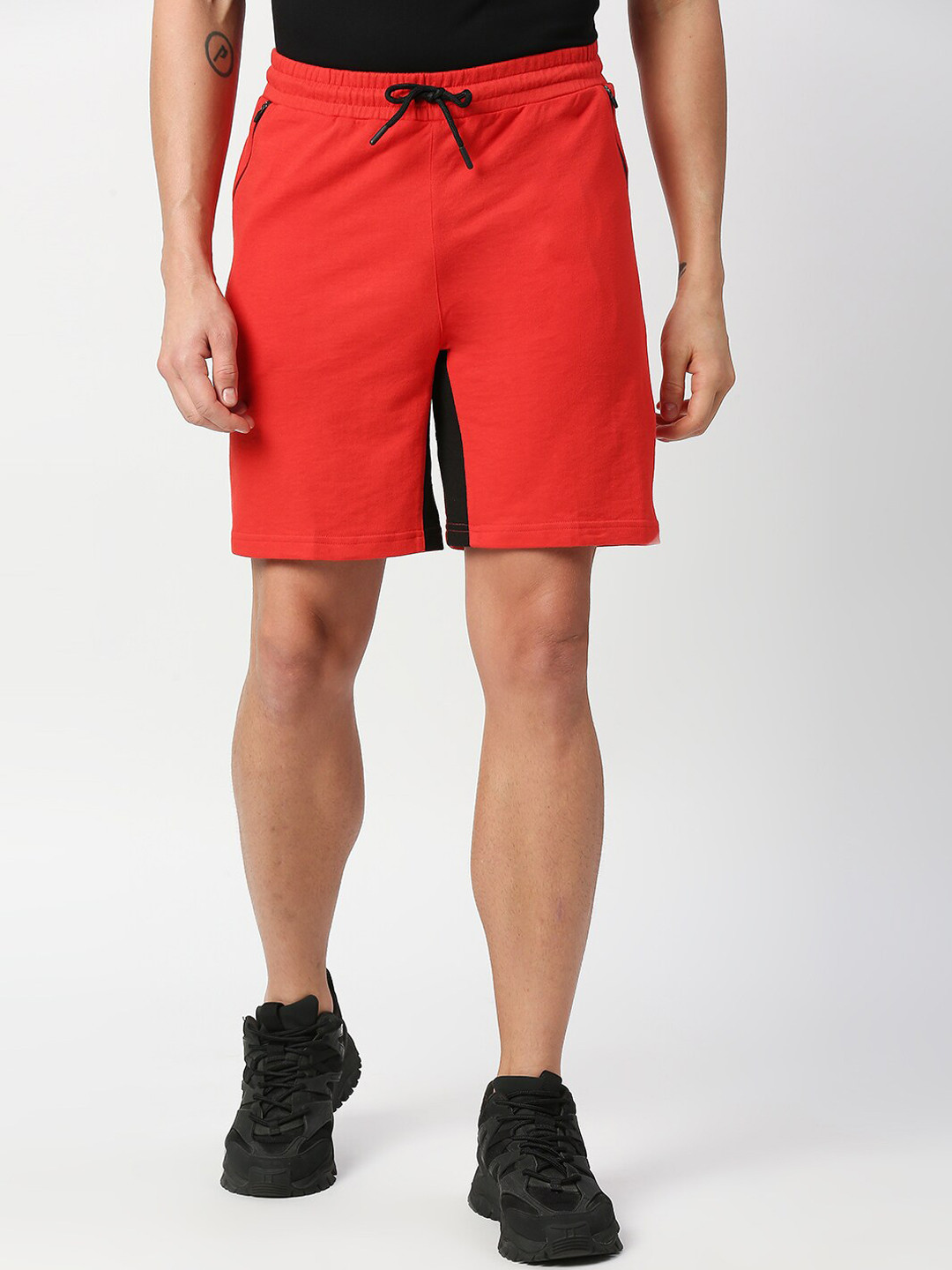Buy FiTZ Men Red Slim Fit Running Sports Shorts Shorts for Men