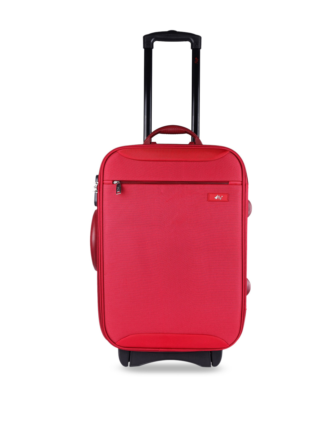 Buy Fly Red Solid Cabin Trolley Bag Trolley Bag for Unisex 20785258
