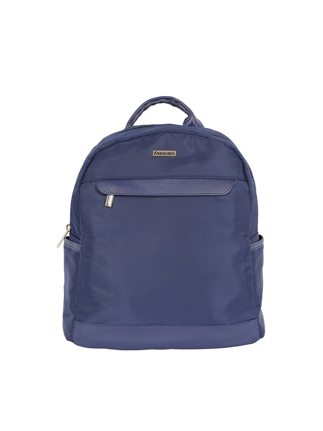 Buy Fastrack Women Navy Blue Solid Backpack Backpacks for Women