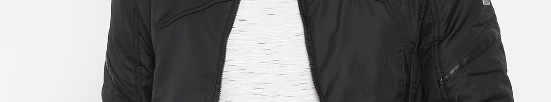 Buy Ed Hardy Men Black Solid Jacket - Jackets for Men 2079133 | Myntra