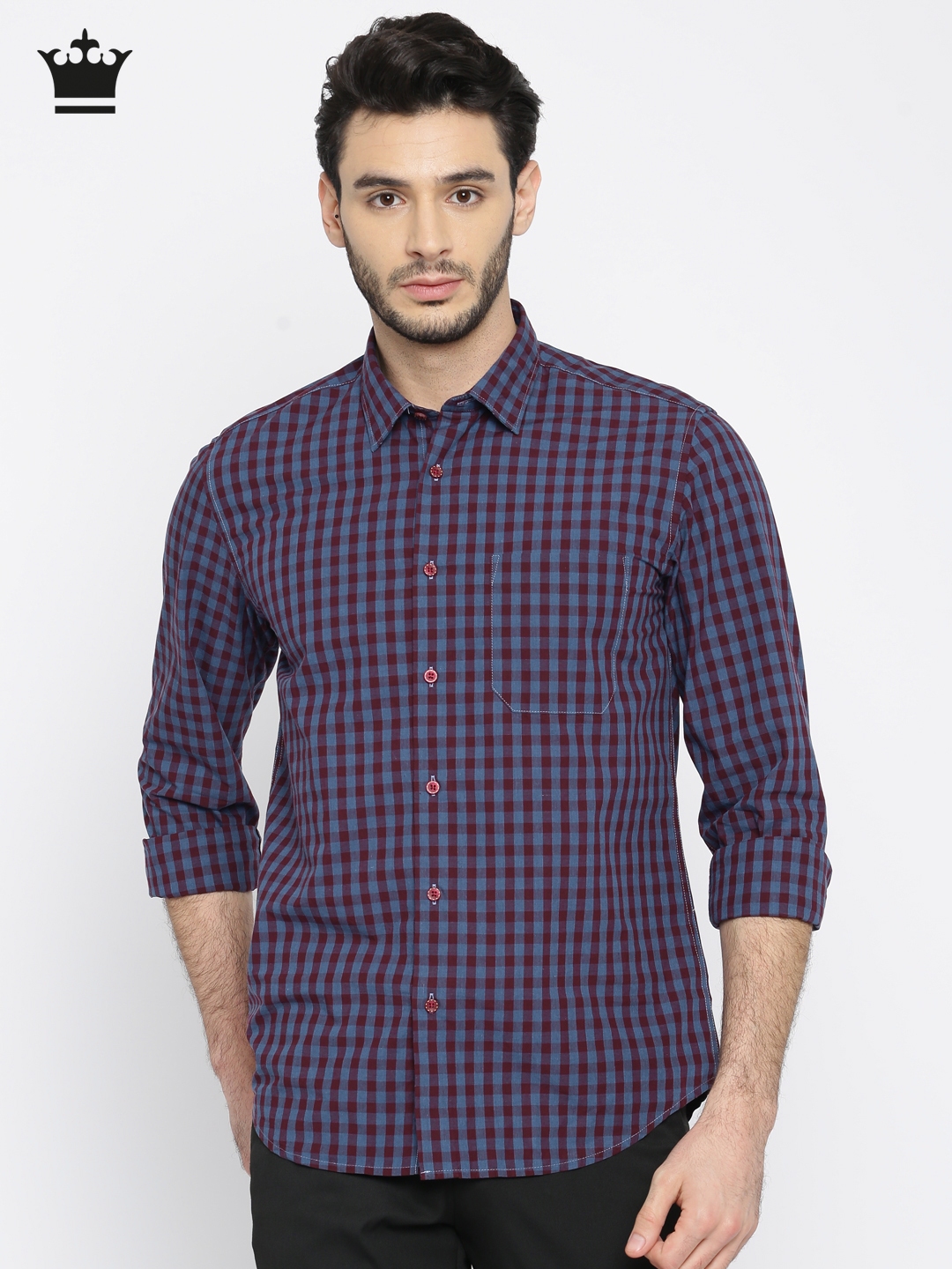 louis philippe casual shirts for men