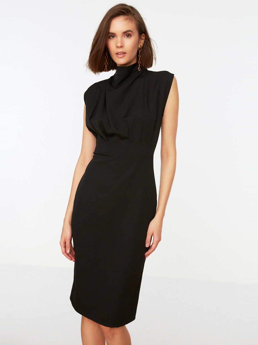 Trendyol Vestido De Tubo - Dark Purple/morado