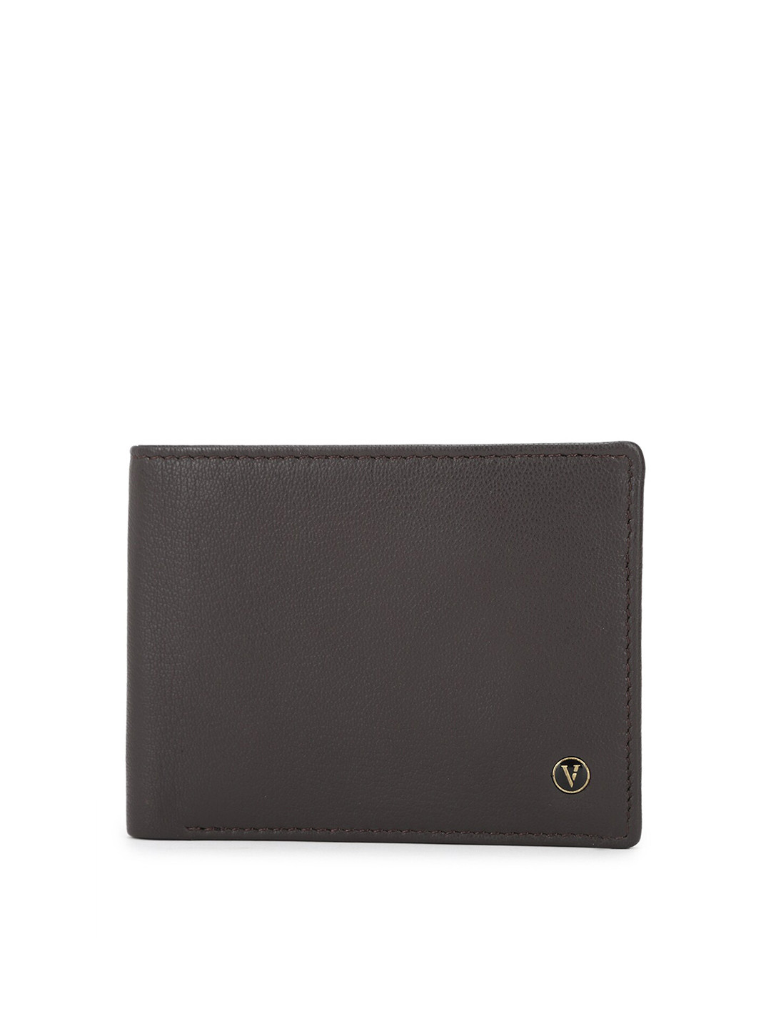 Buy Van Heusen Men Brown Textured Leather Two Fold Wallet Wallets for Men 20797966 Myntra