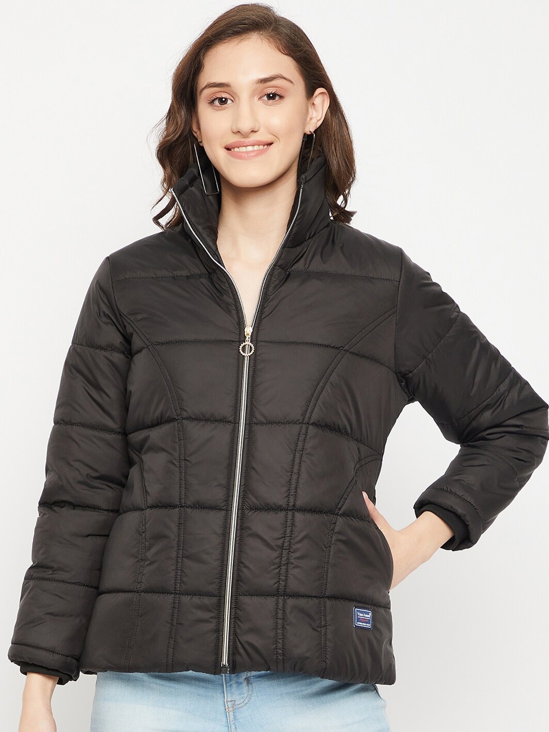 Buy VERO AMORE Women Black Insulator Padded Jacket - Jackets for Women ...