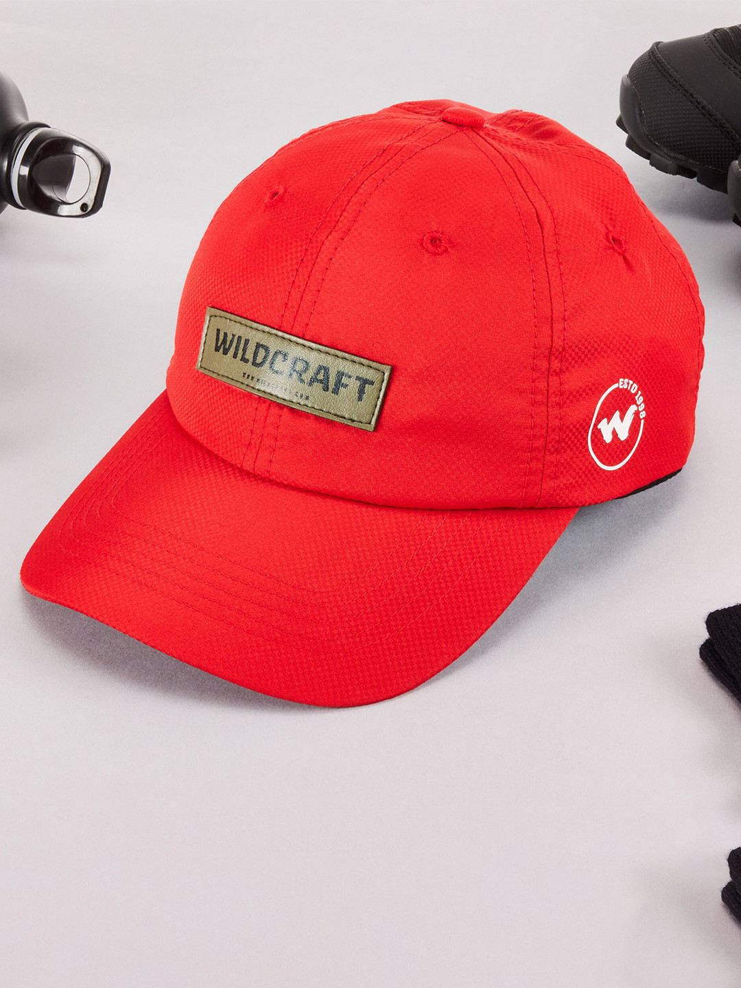 Buy Wildcraft Adults Red Brand Printed Cotton Baseball Cap Caps for Unisex 20804010 Myntra