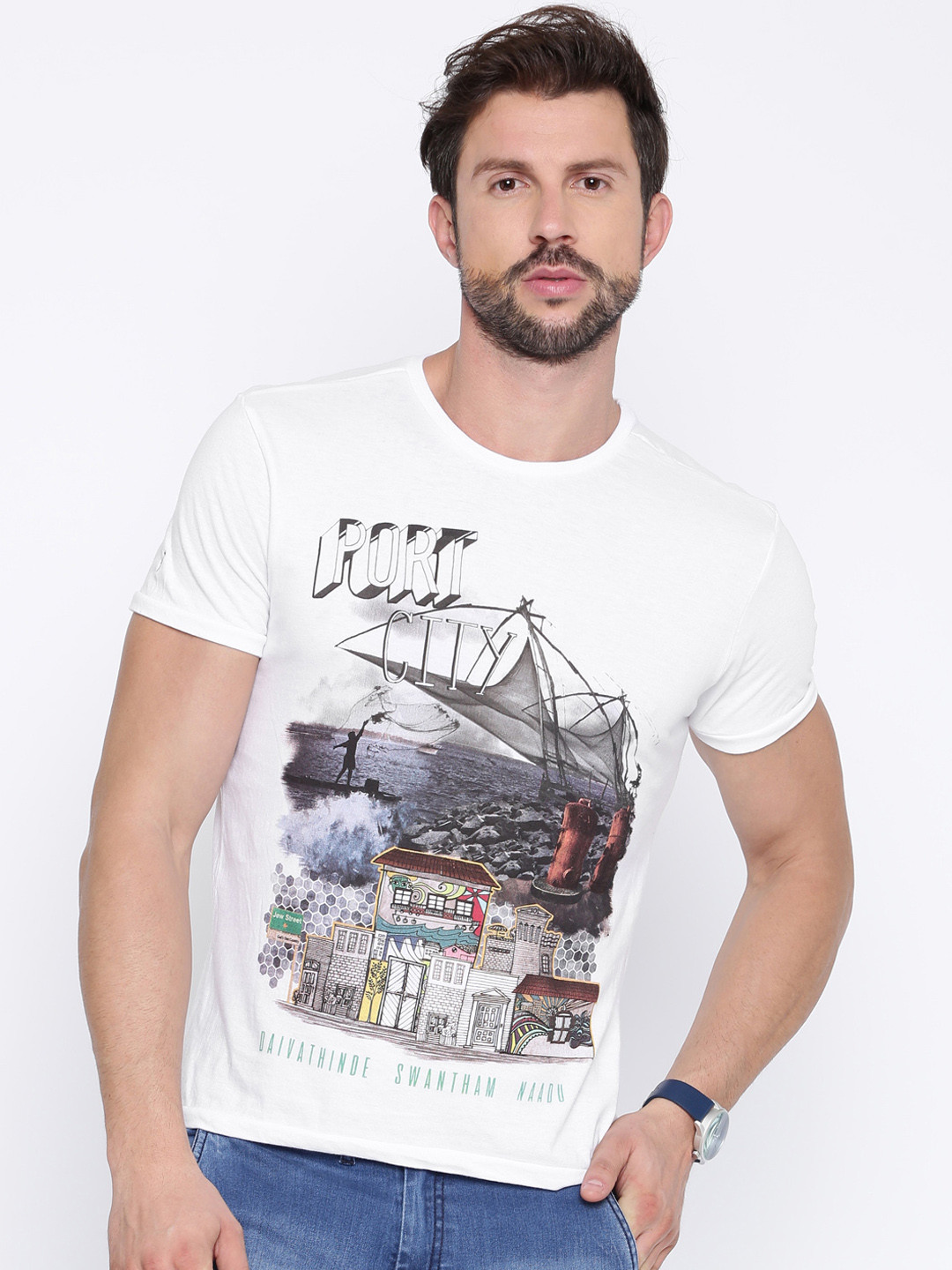 solly jeans t shirt