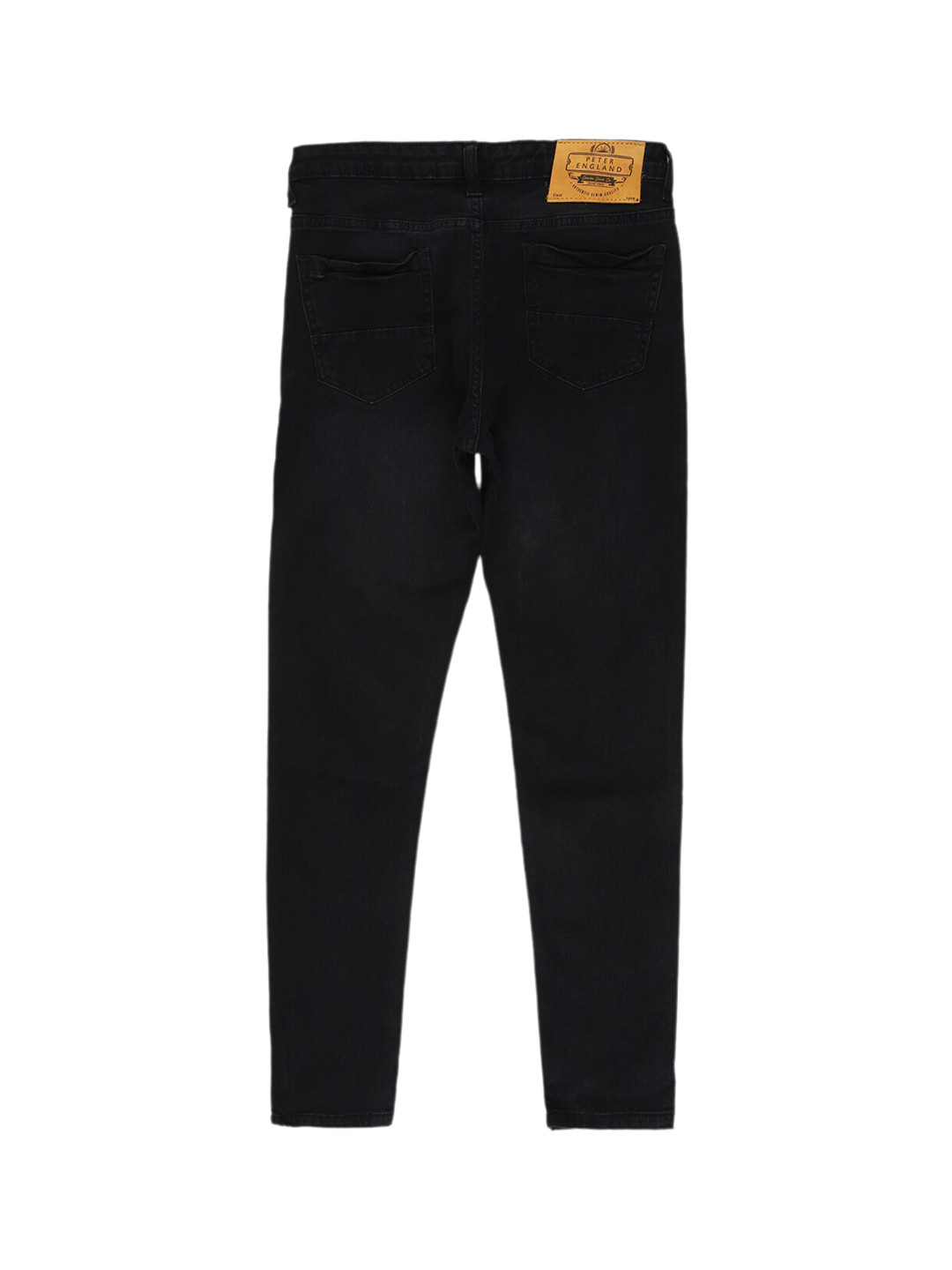 Buy Peter England Boys Black Skinny Fit Pure Cotton Jeans Jeans for