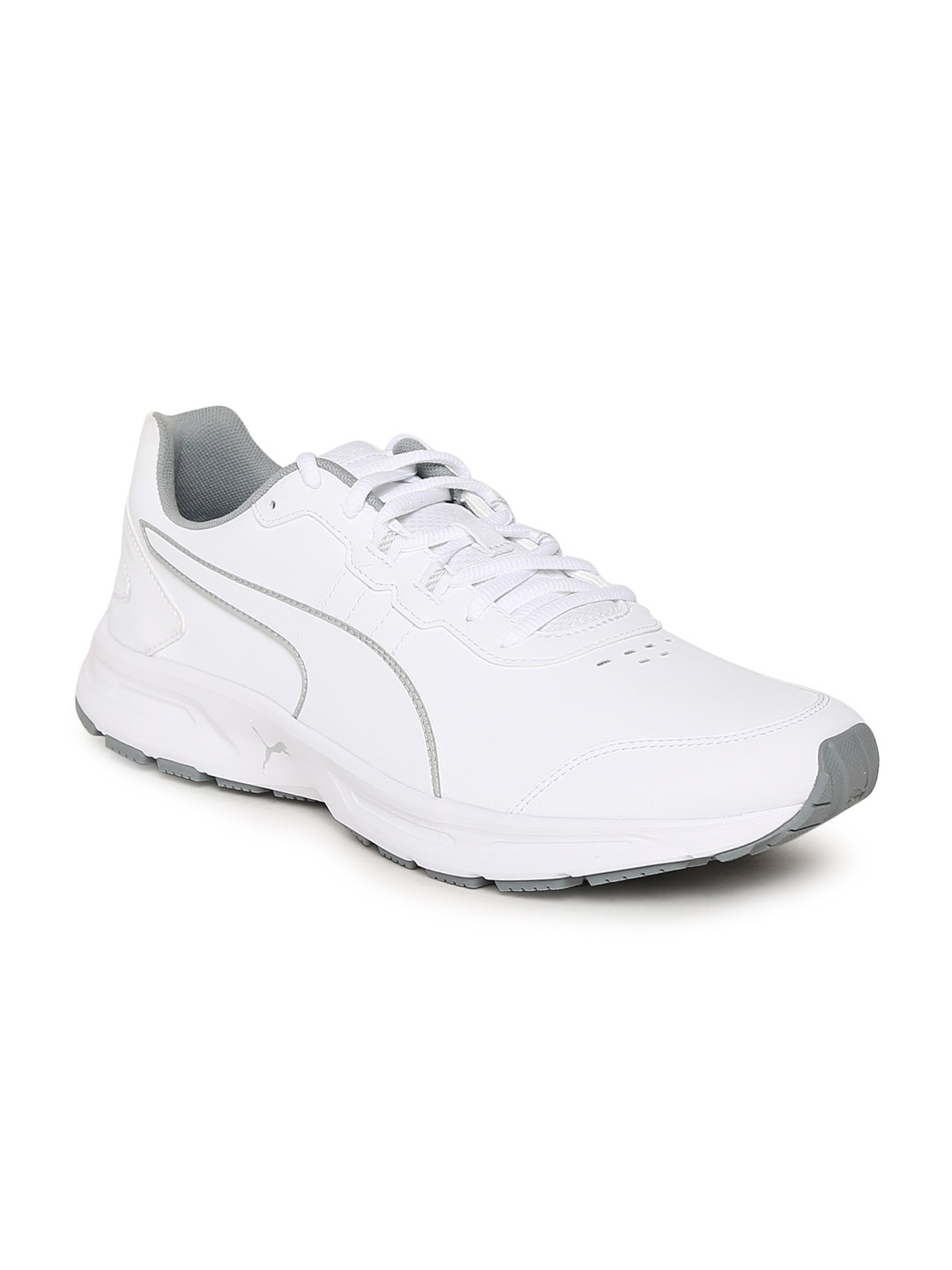 Buy Puma Men White Descendant V4 SL Running Shoes Sports Shoes for Men 2081723 Myntra