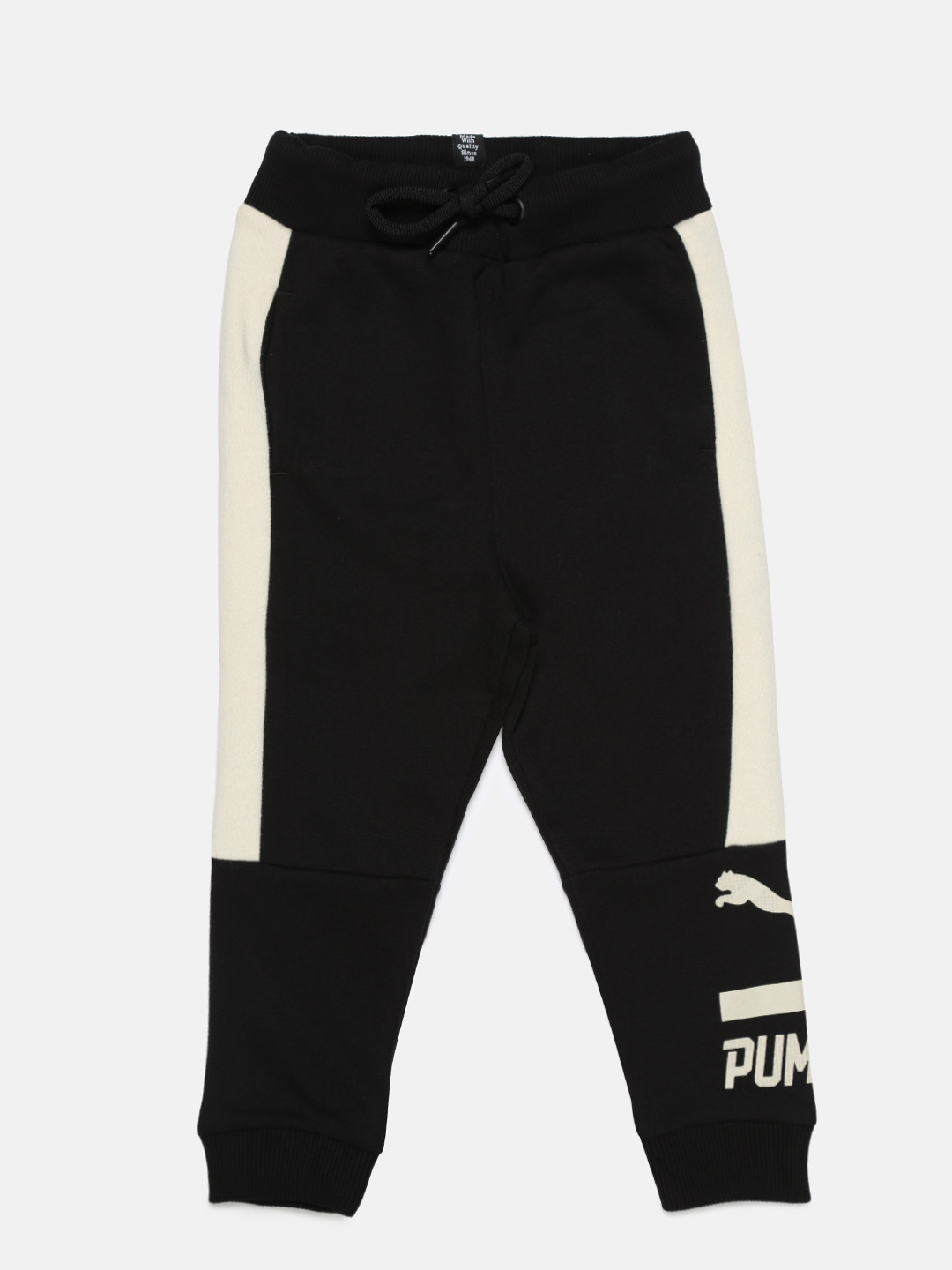 Buy Puma Boys Black Style Joggers Track Pants for Boys 2082753 Myntra