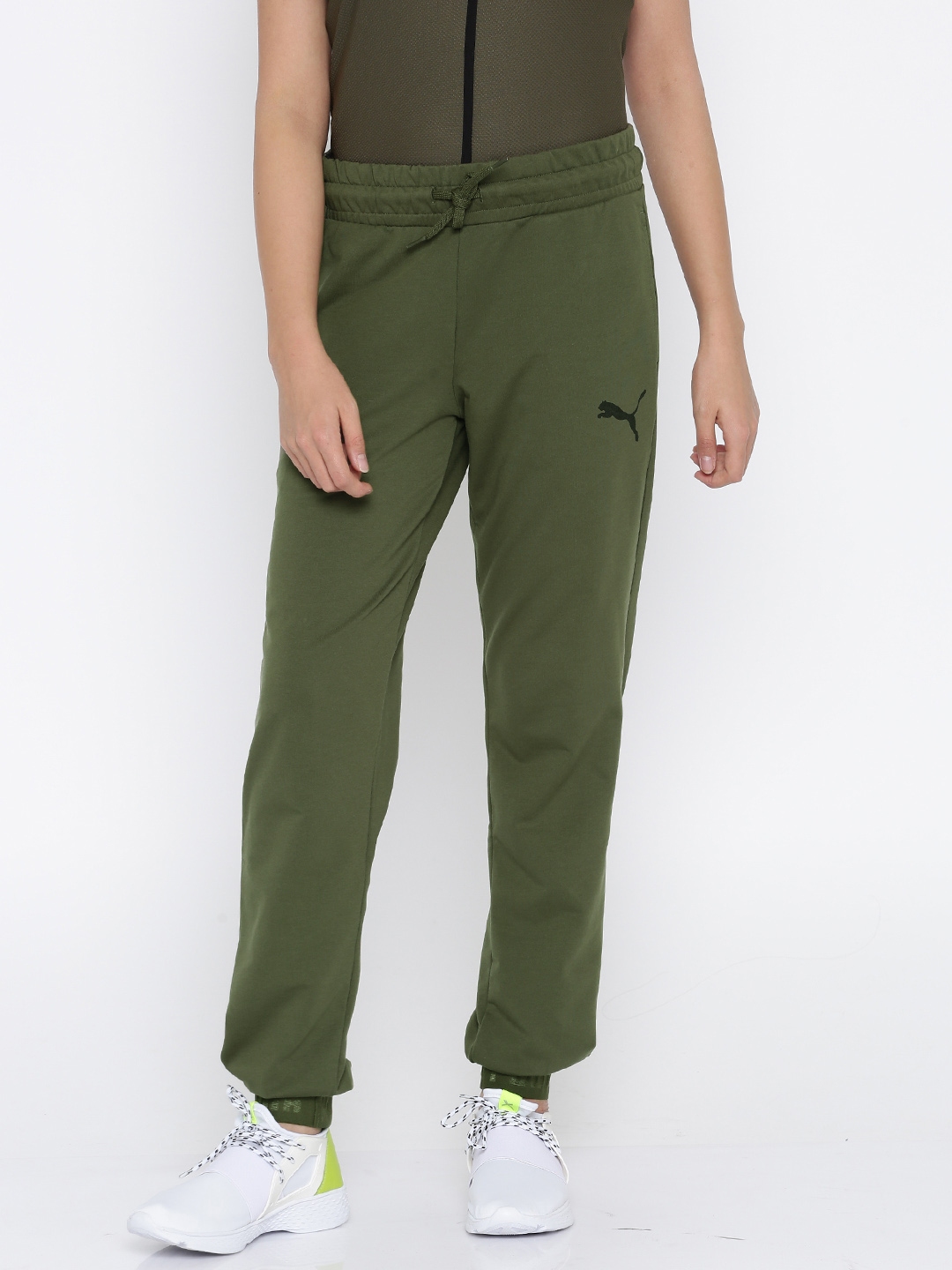 plus size olive green joggers